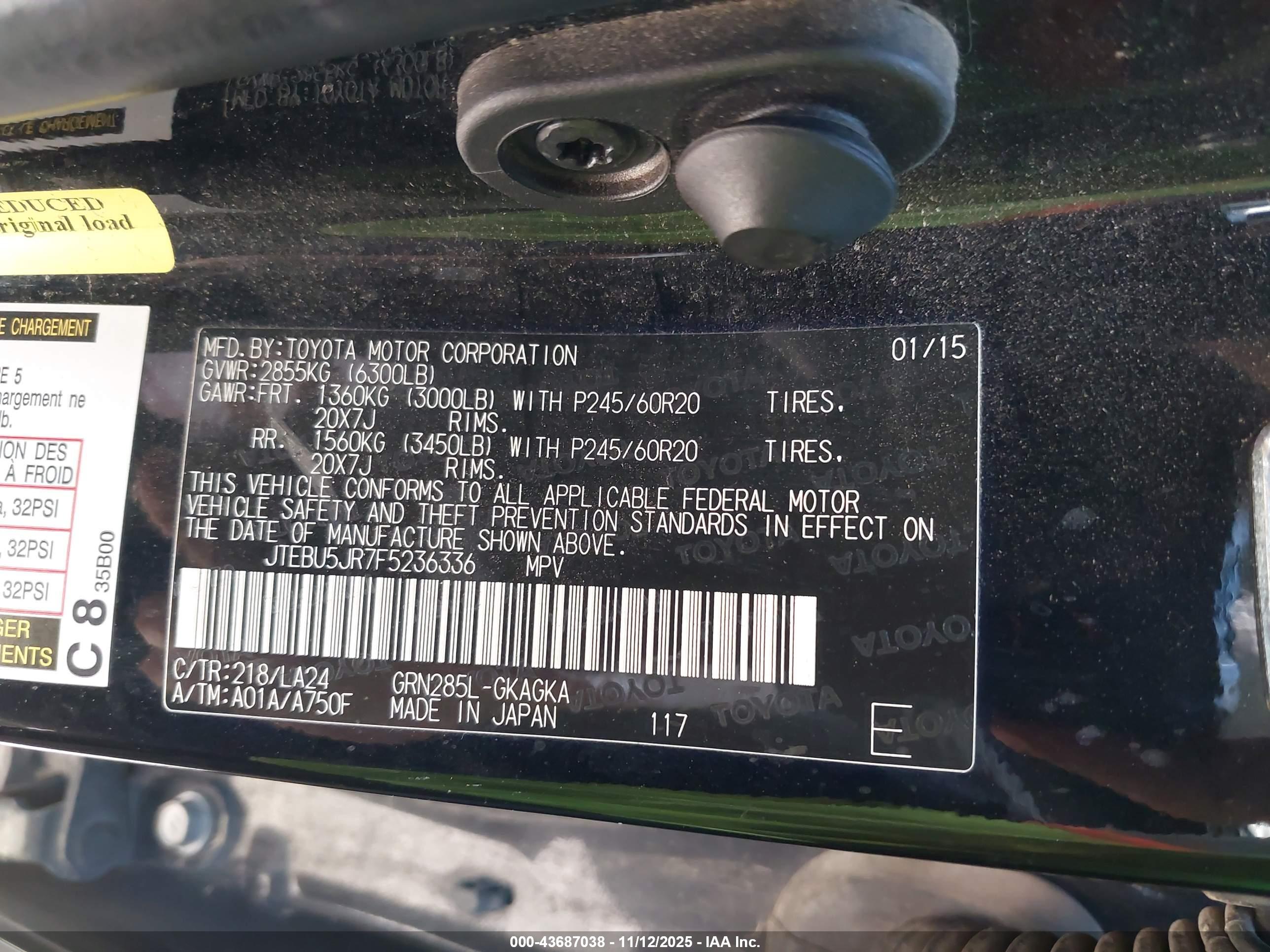 TOYOTA 4RUNNER image 9