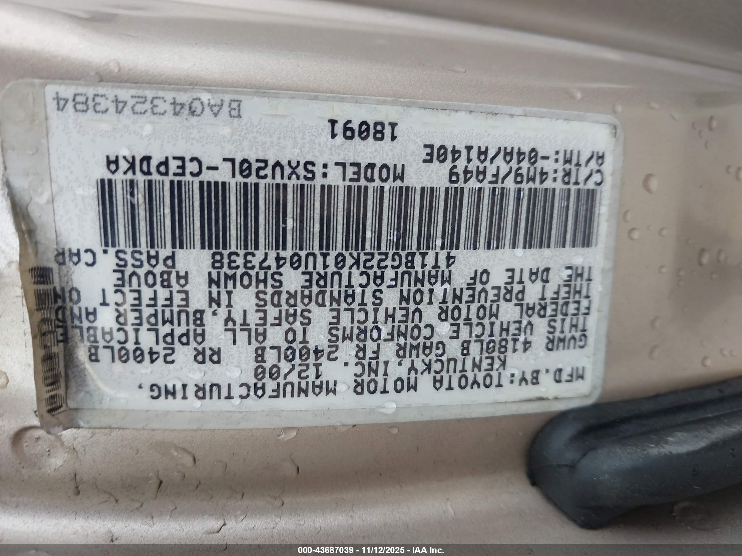 TOYOTA CAMRY image 9