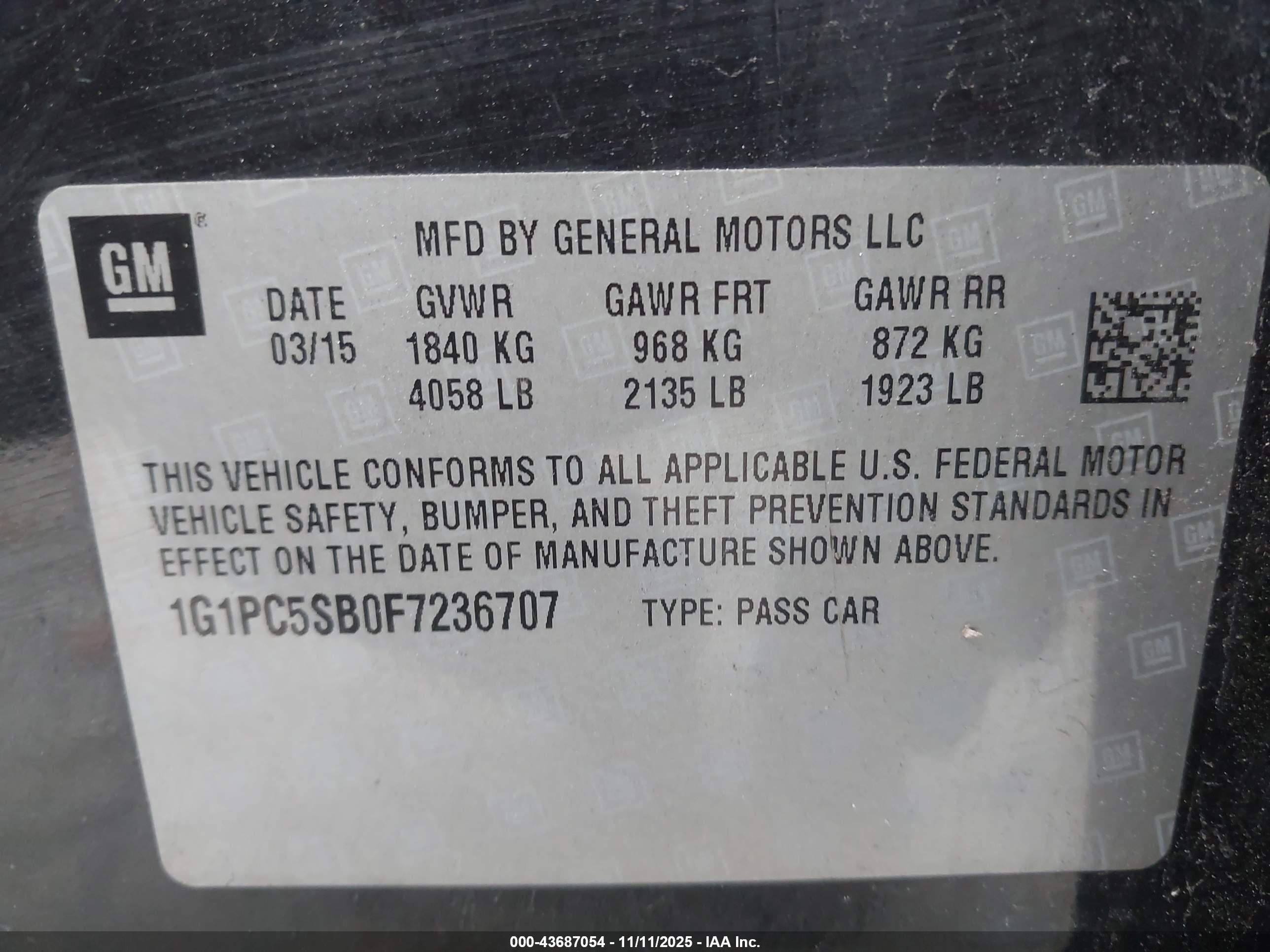 CHEVROLET CRUZE image 9