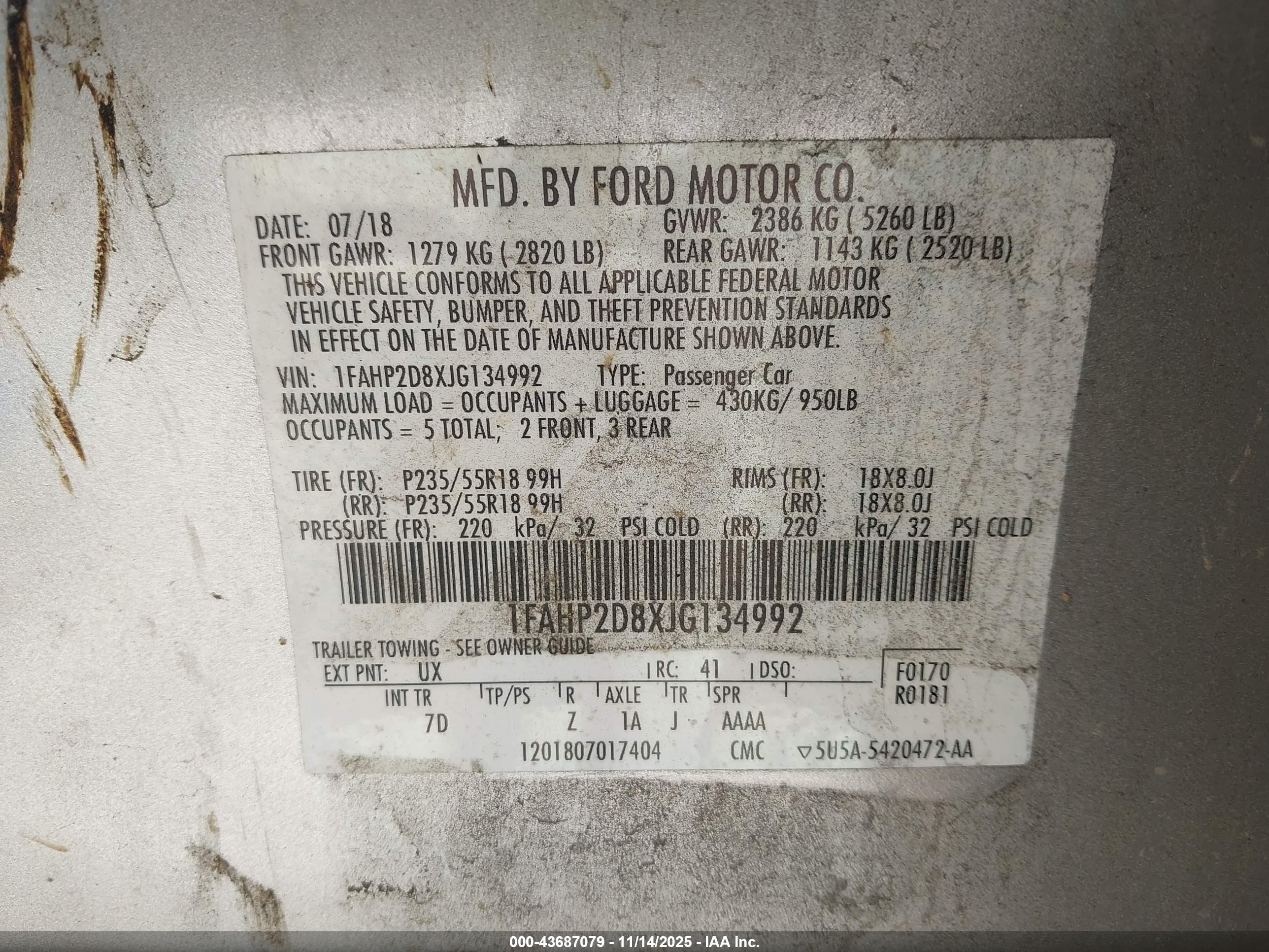 FORD TAURUS image 9