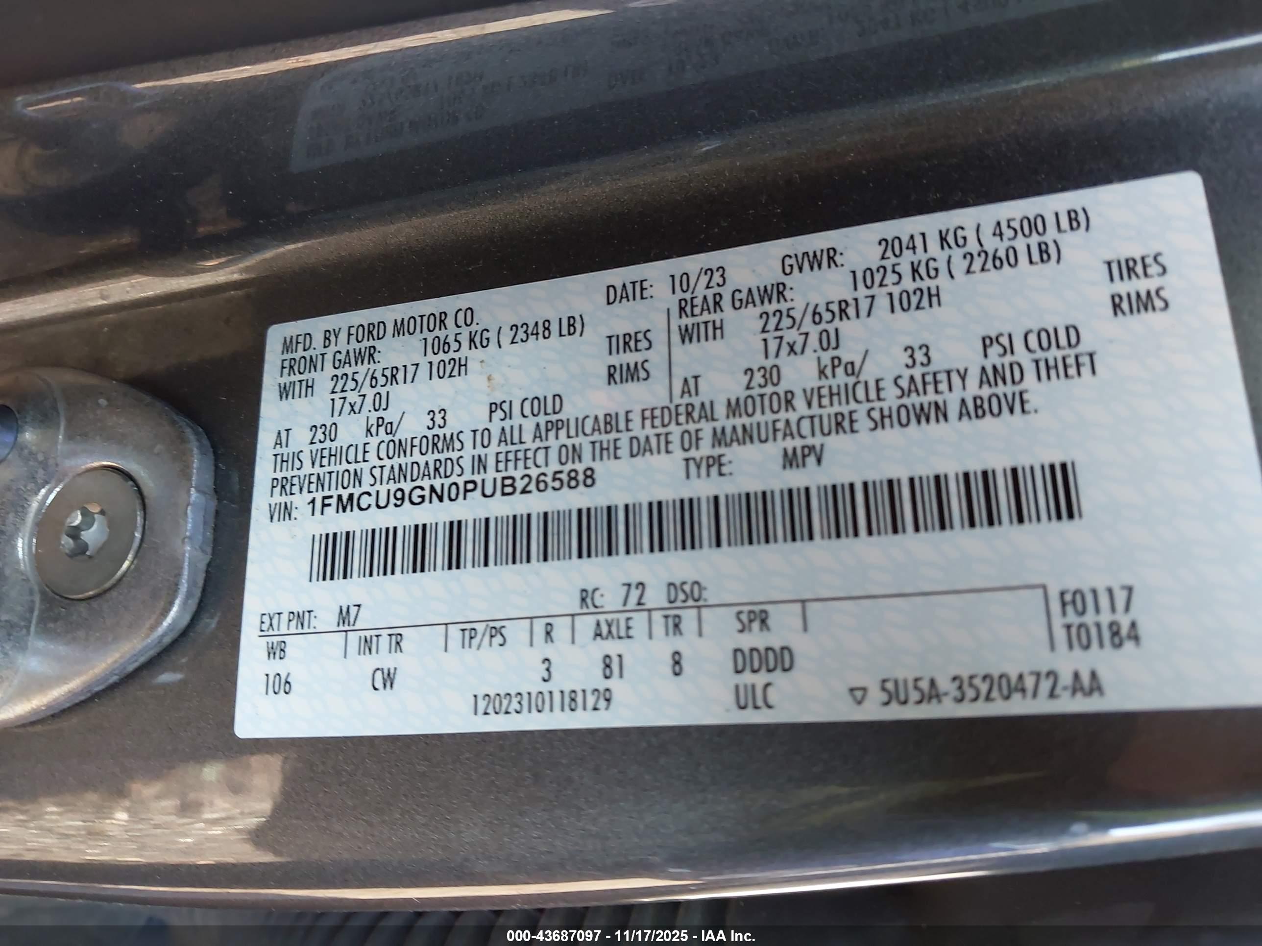 FORD ESCAPE image 9