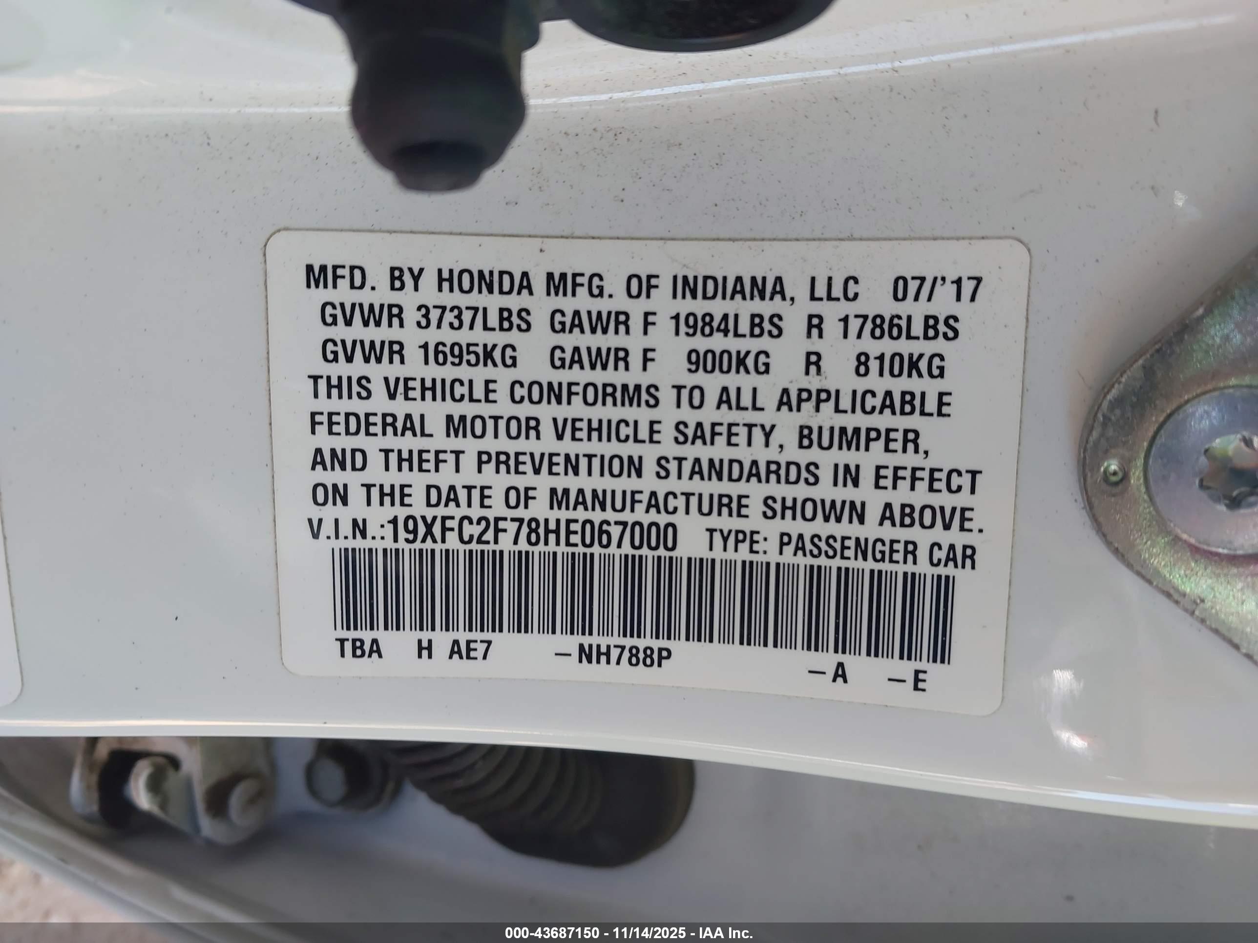 HONDA CIVIC image 9