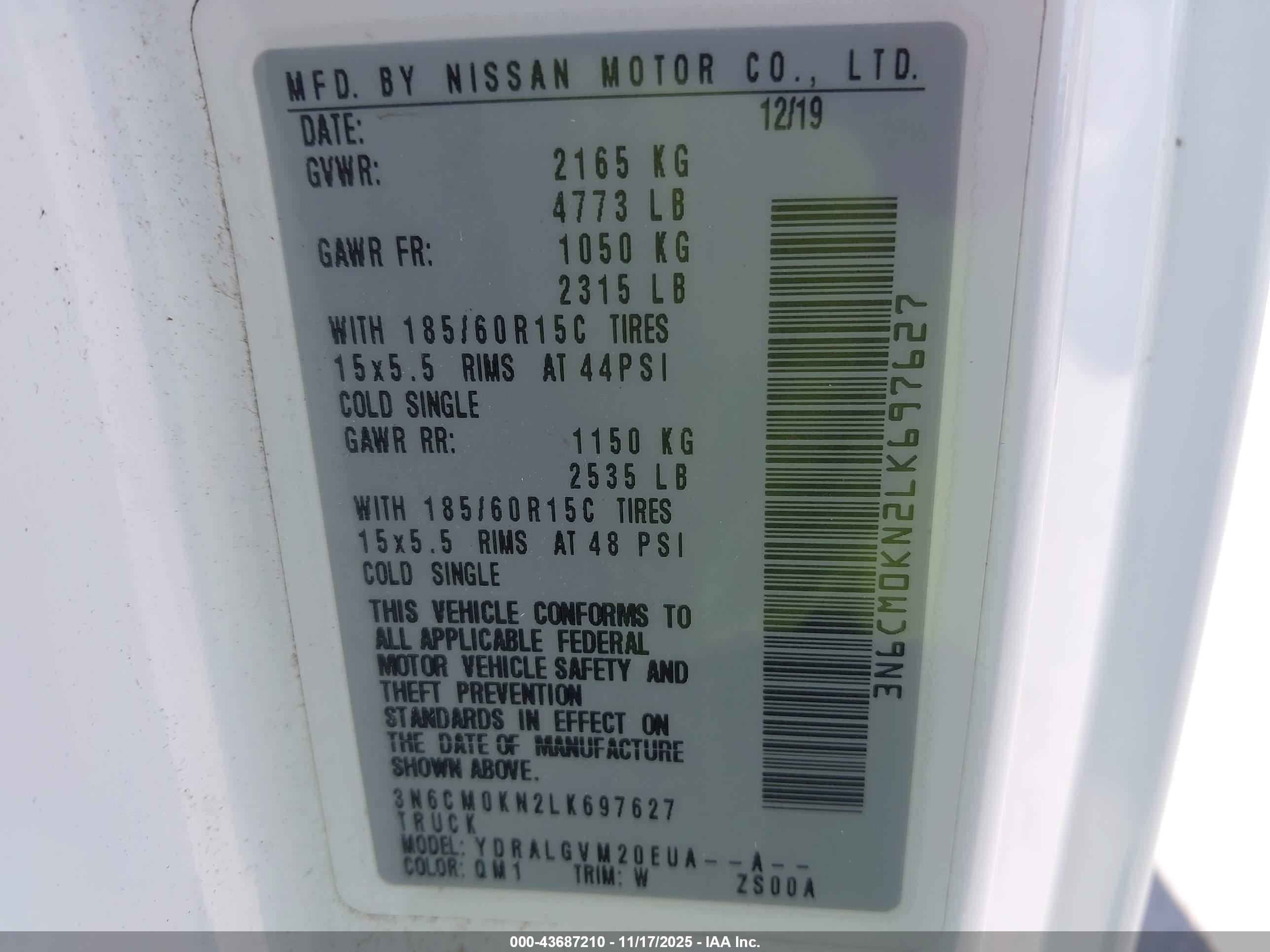 NISSAN NV200 image 9