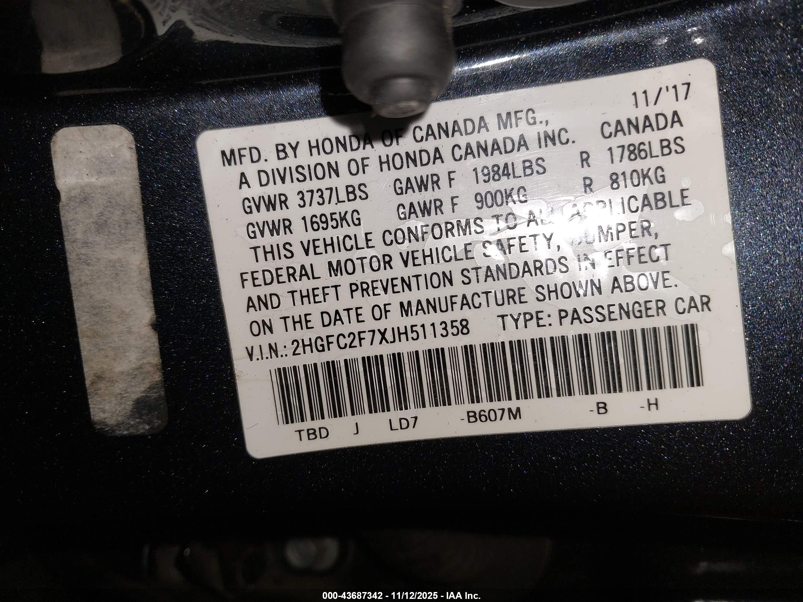 HONDA CIVIC image 9