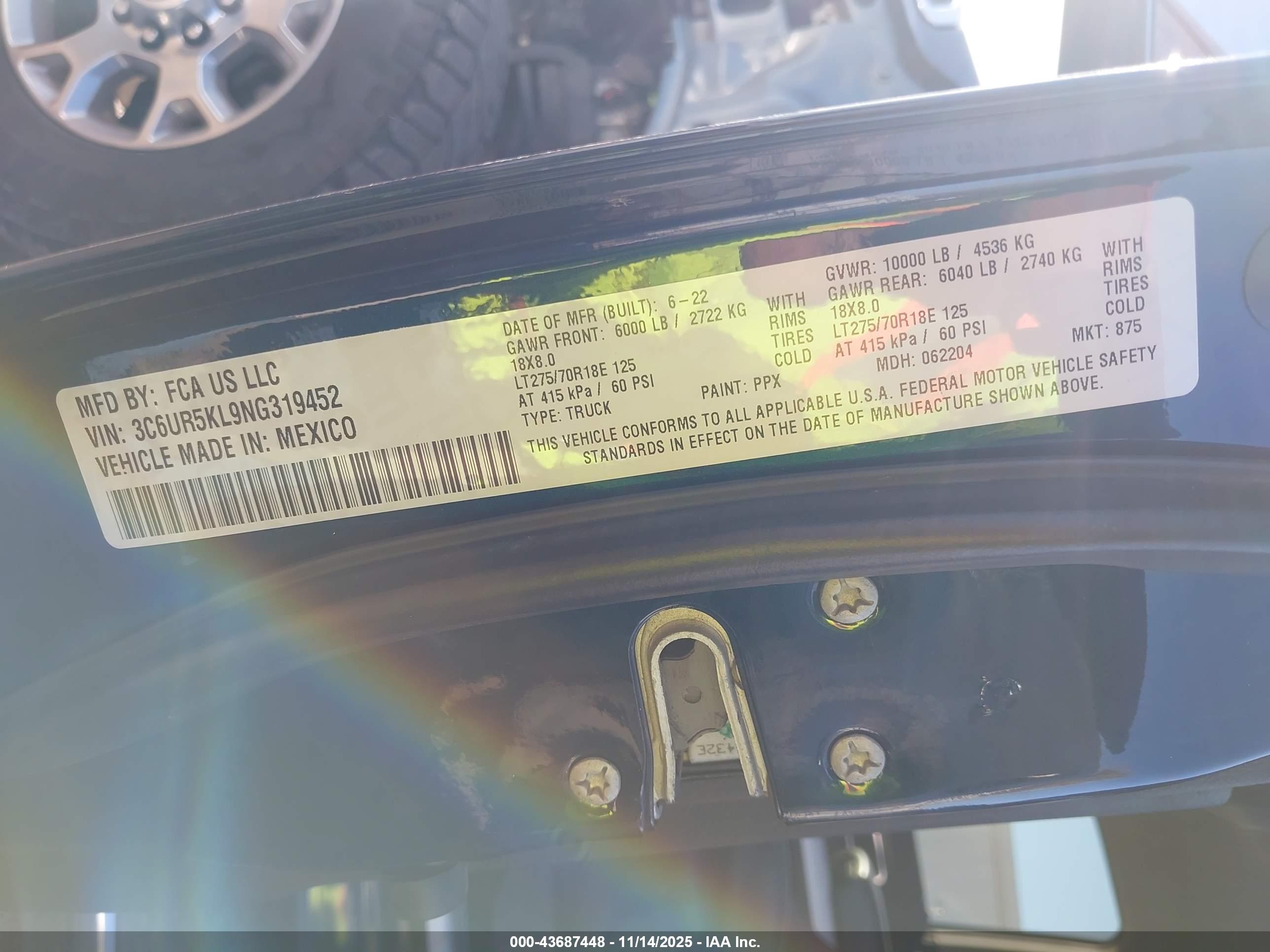 RAM 2500 image 9