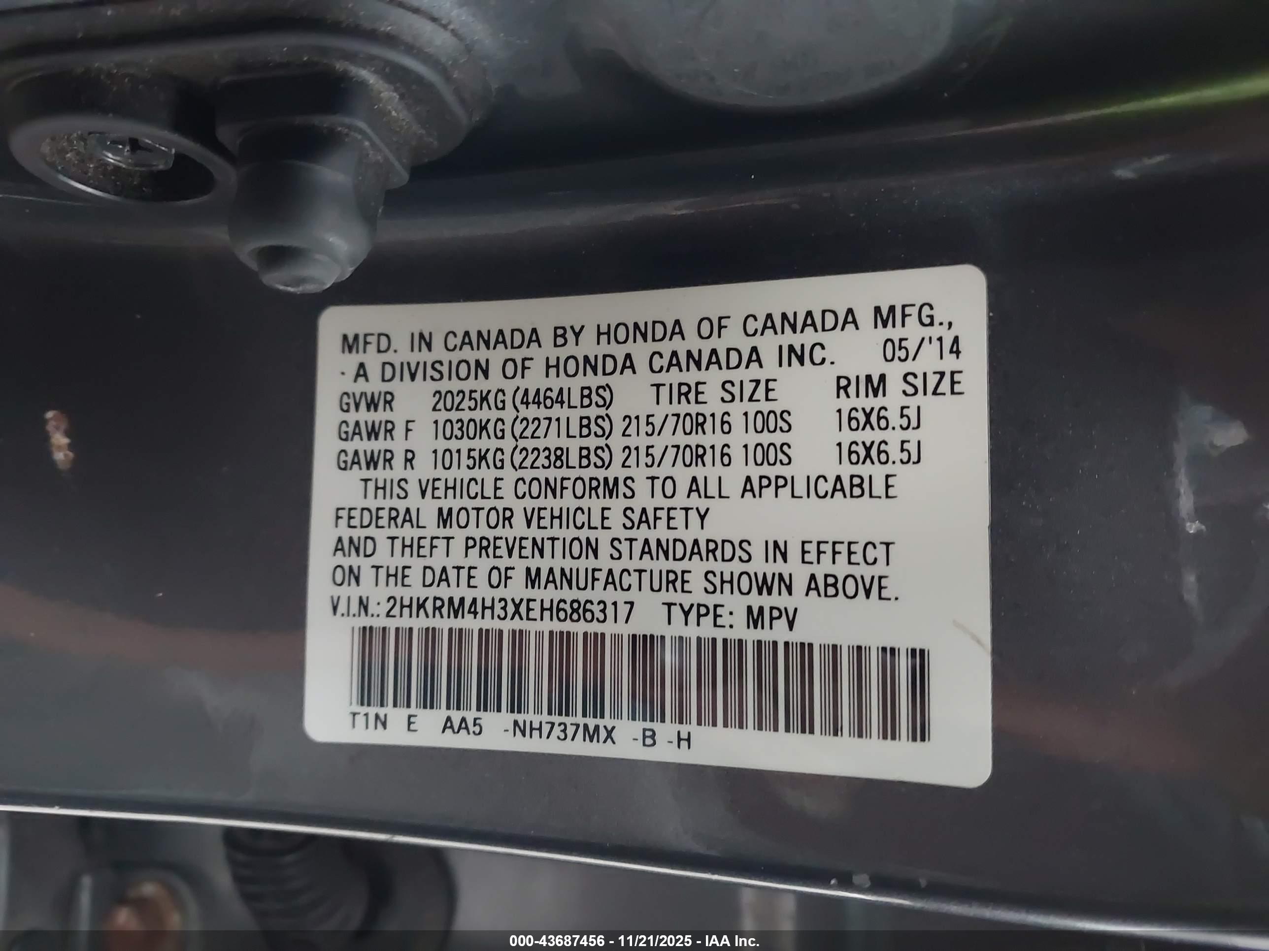 HONDA CR-V image 9
