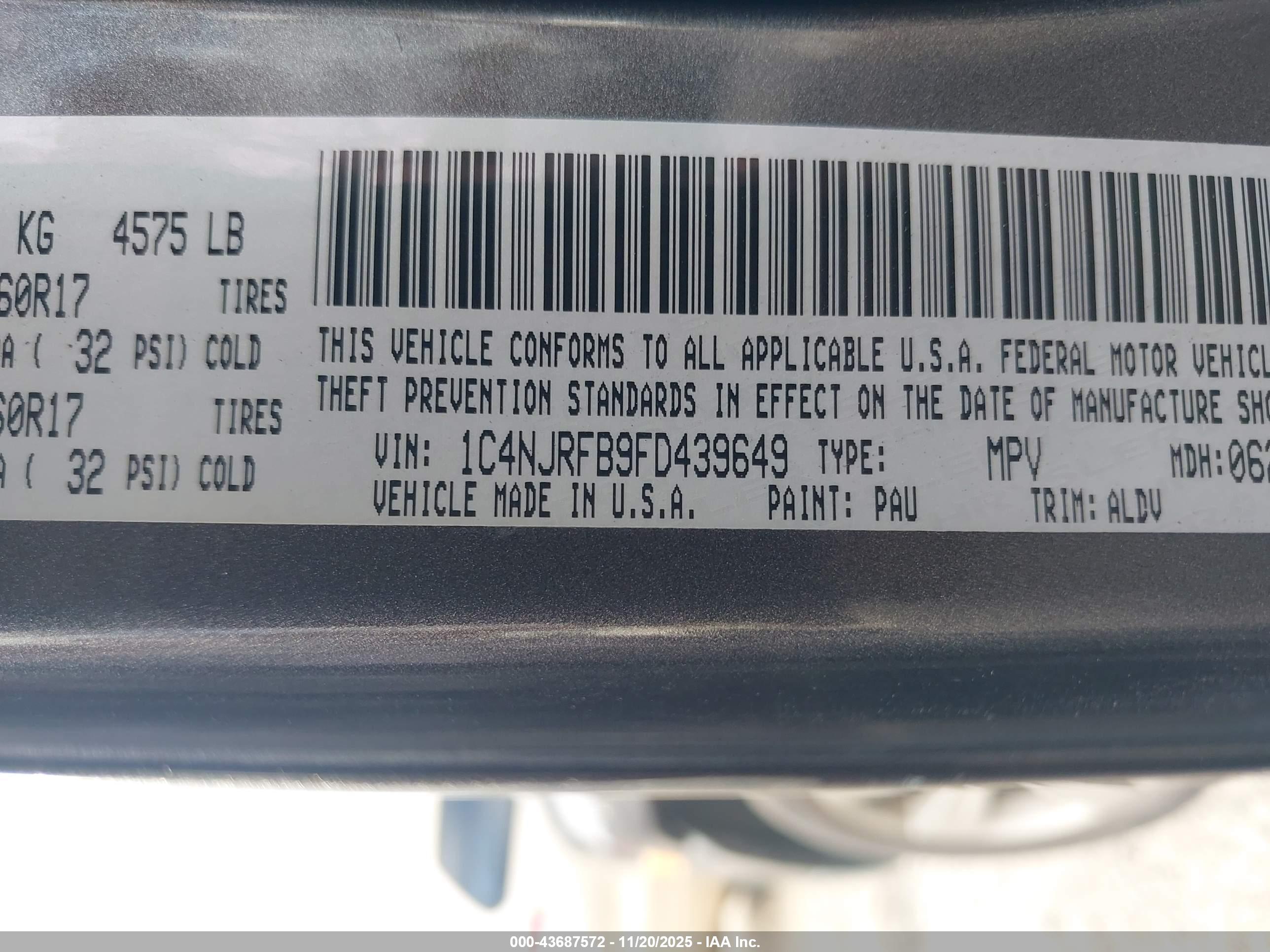 JEEP PATRIOT image 9