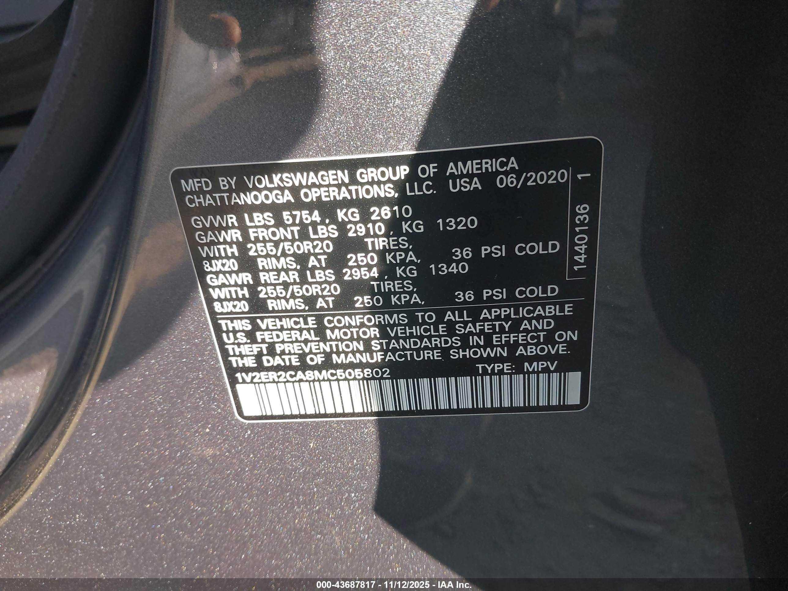VOLKSWAGEN ATLAS image 9