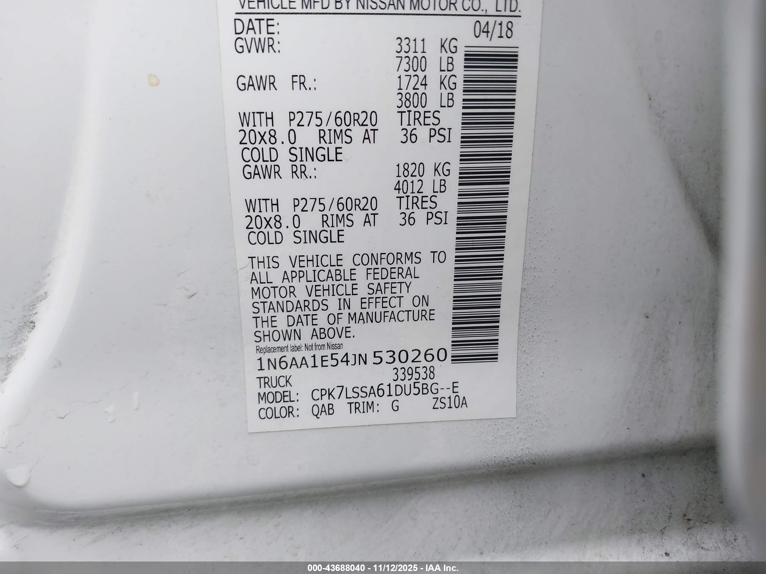 NISSAN TITAN image 9