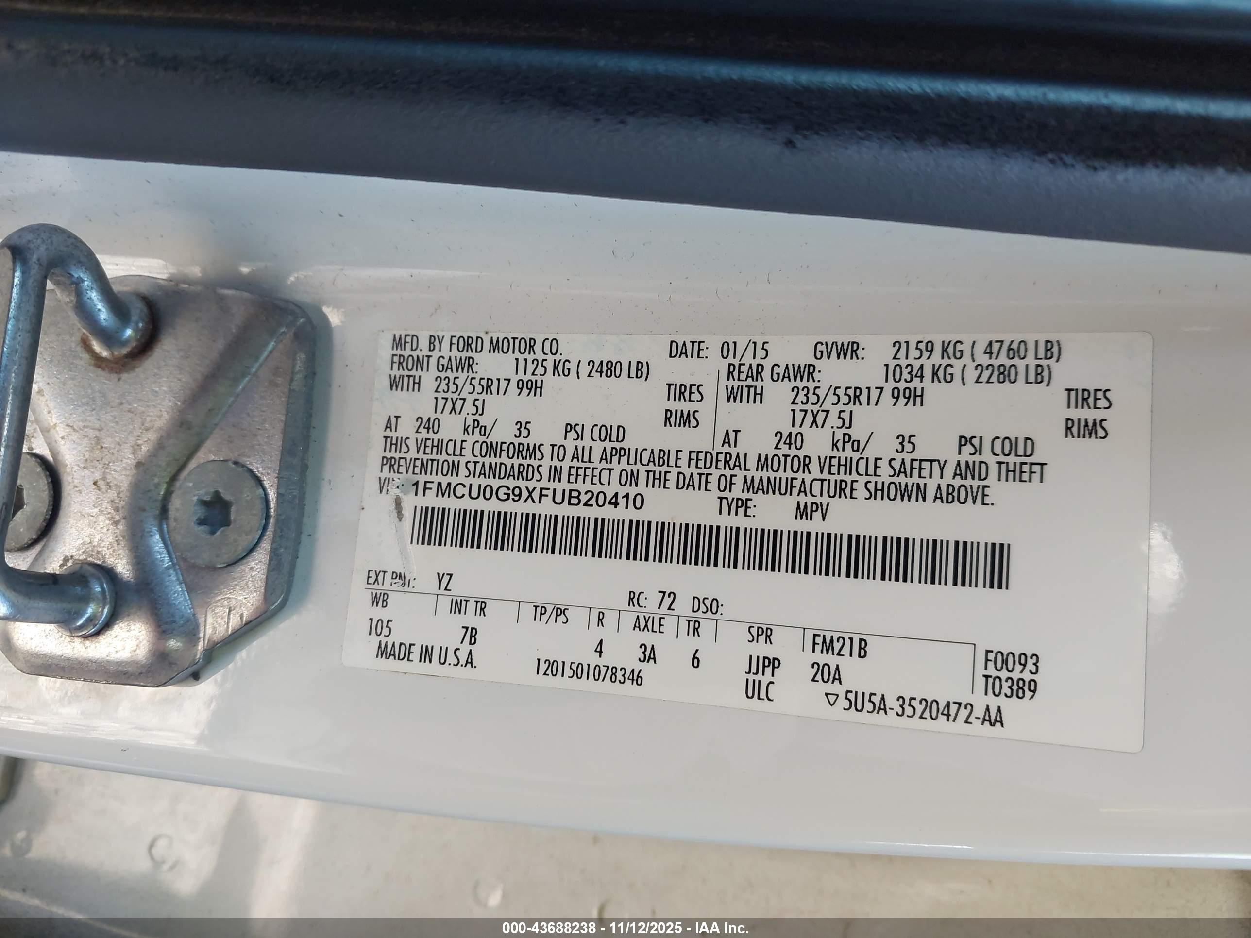 FORD ESCAPE image 9