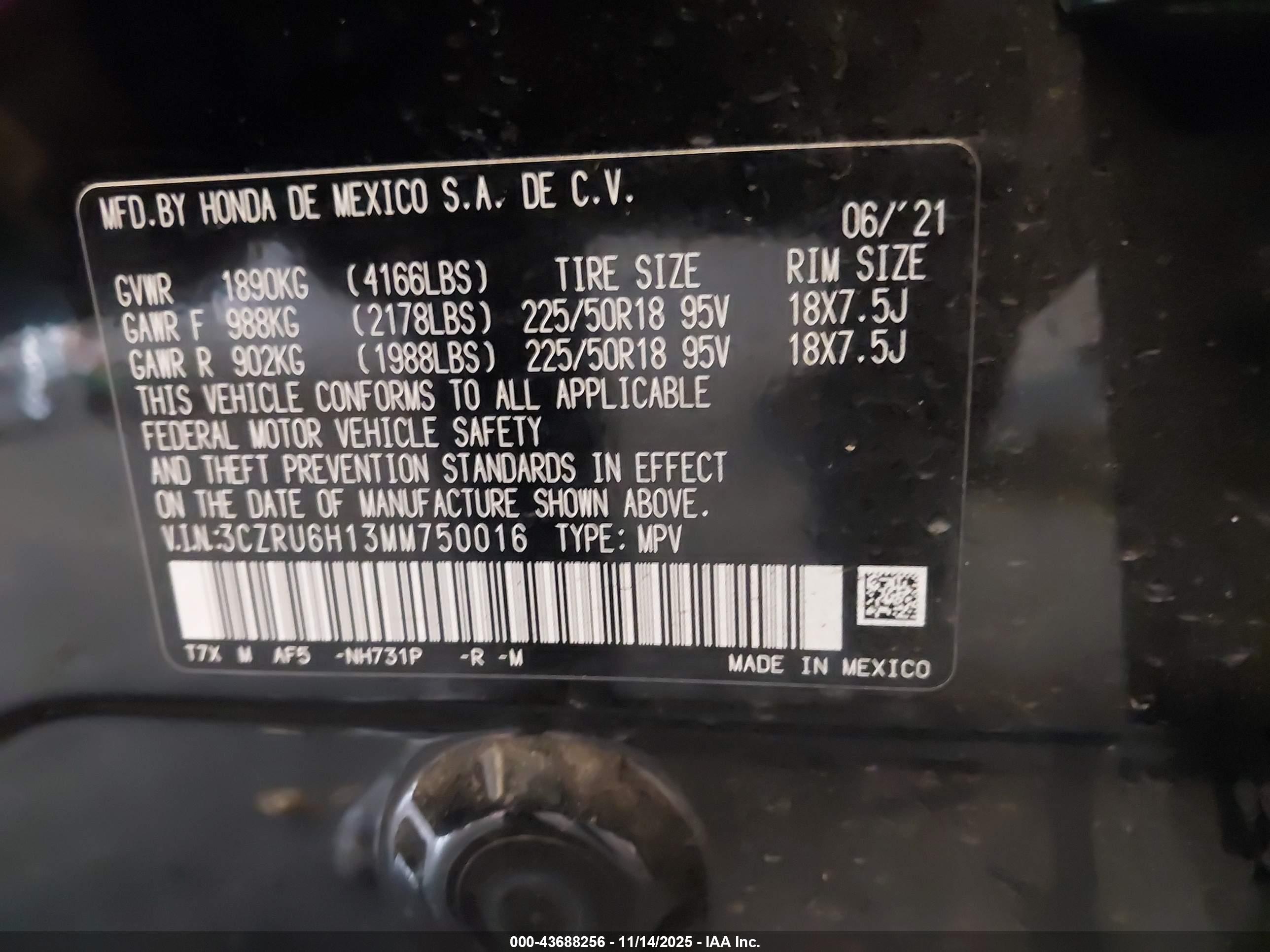 HONDA HR-V image 9