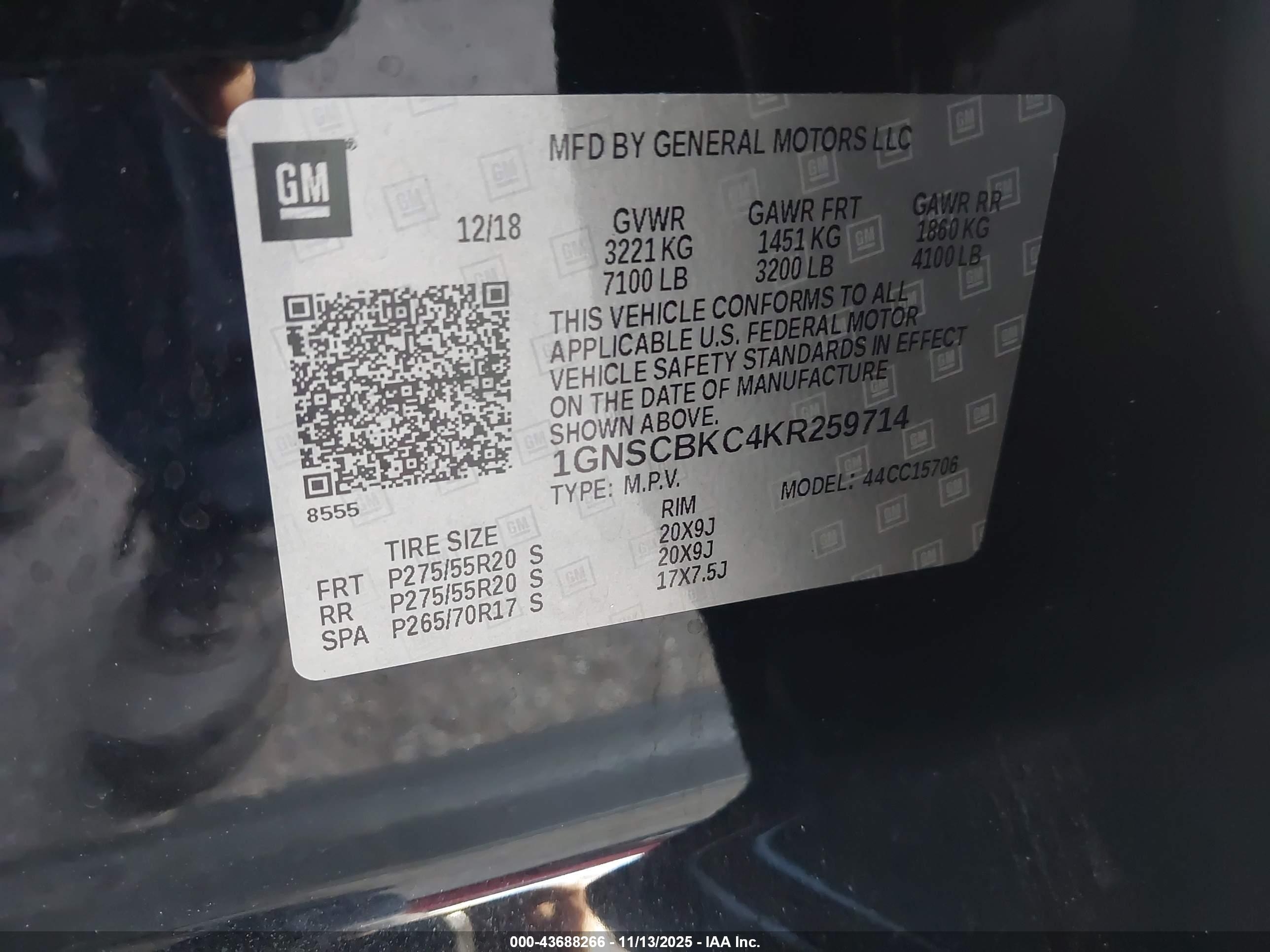 CHEVROLET TAHOE image 9