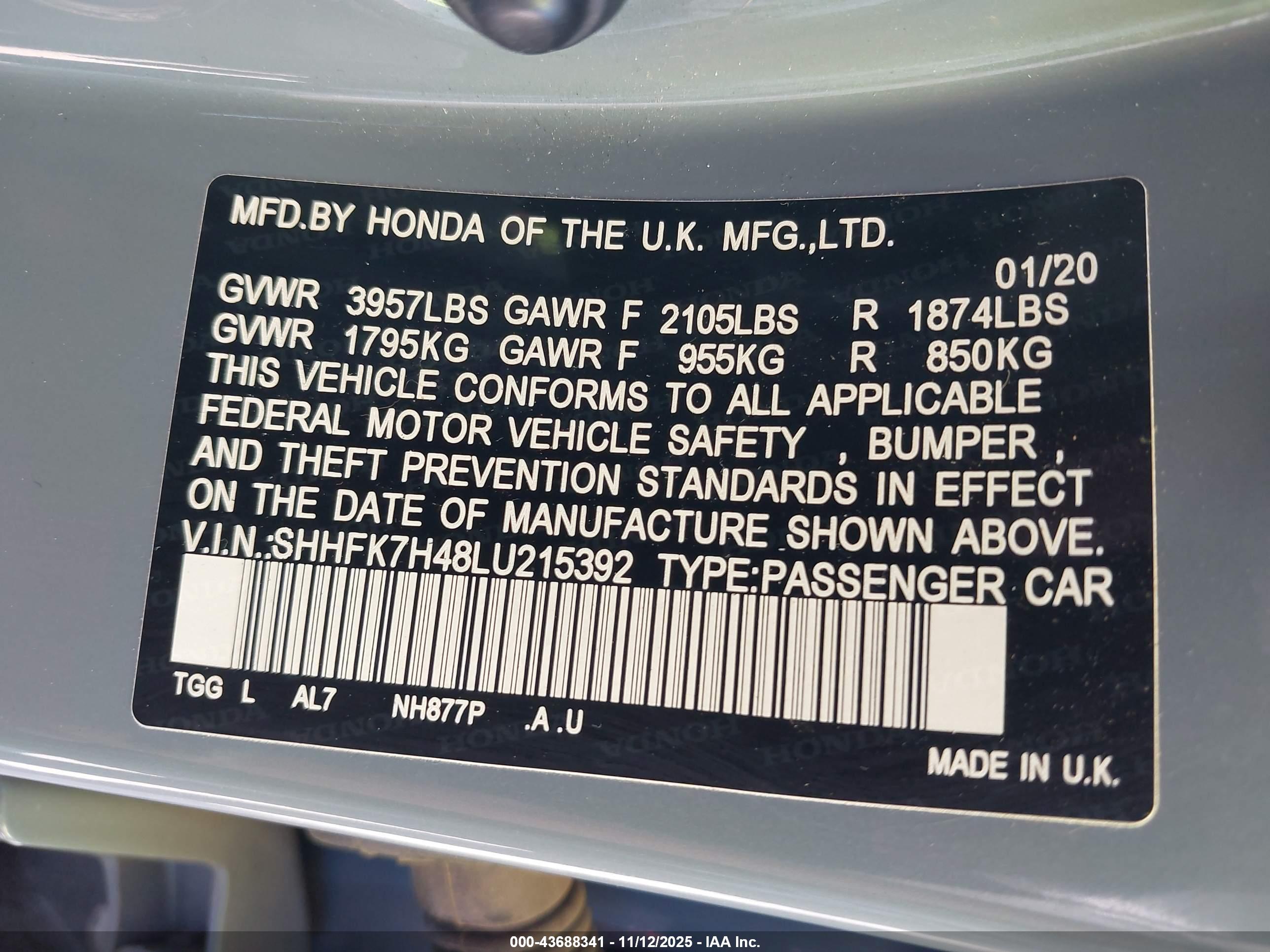 HONDA CIVIC image 9
