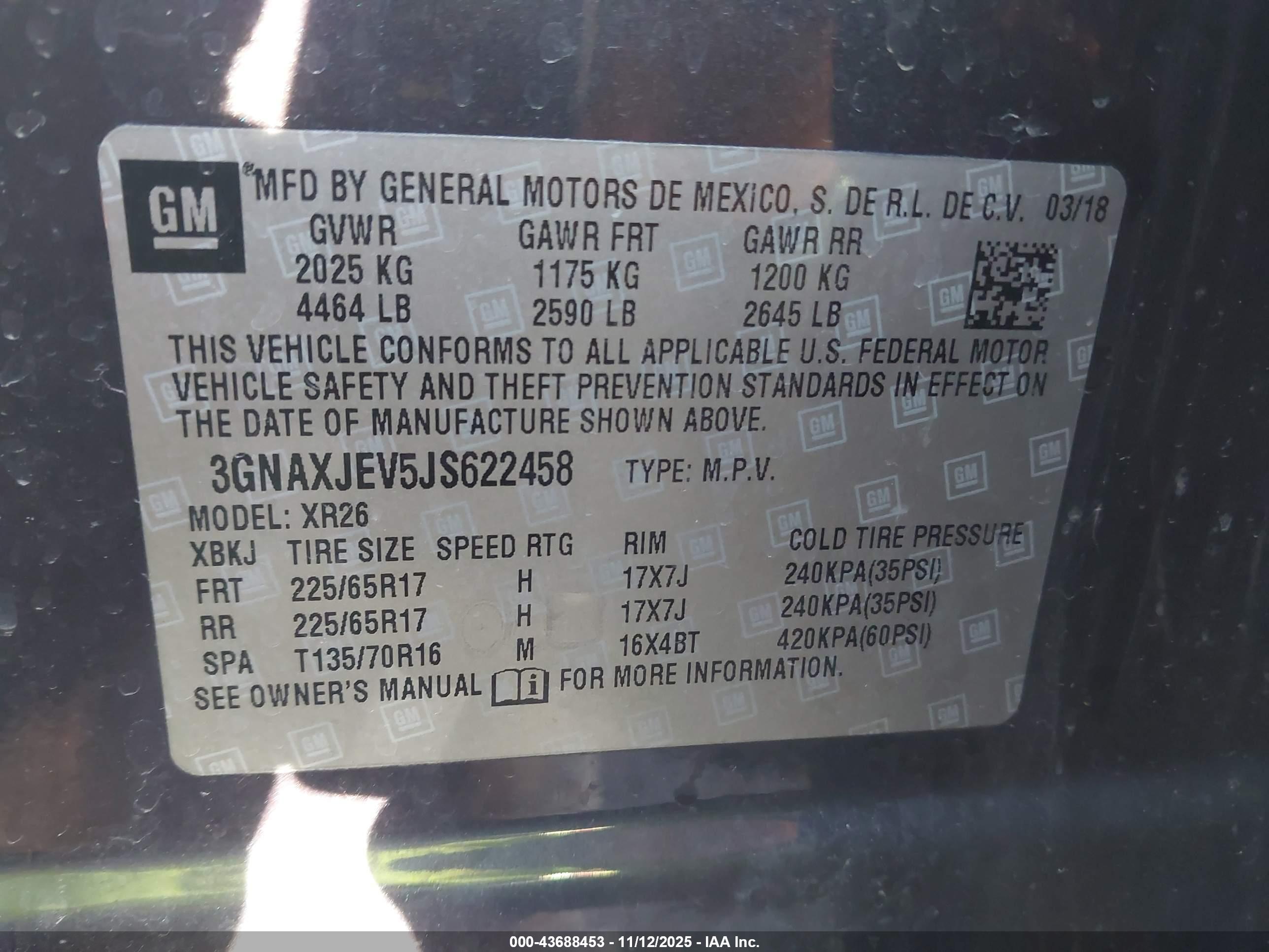 CHEVROLET EQUINOX image 9