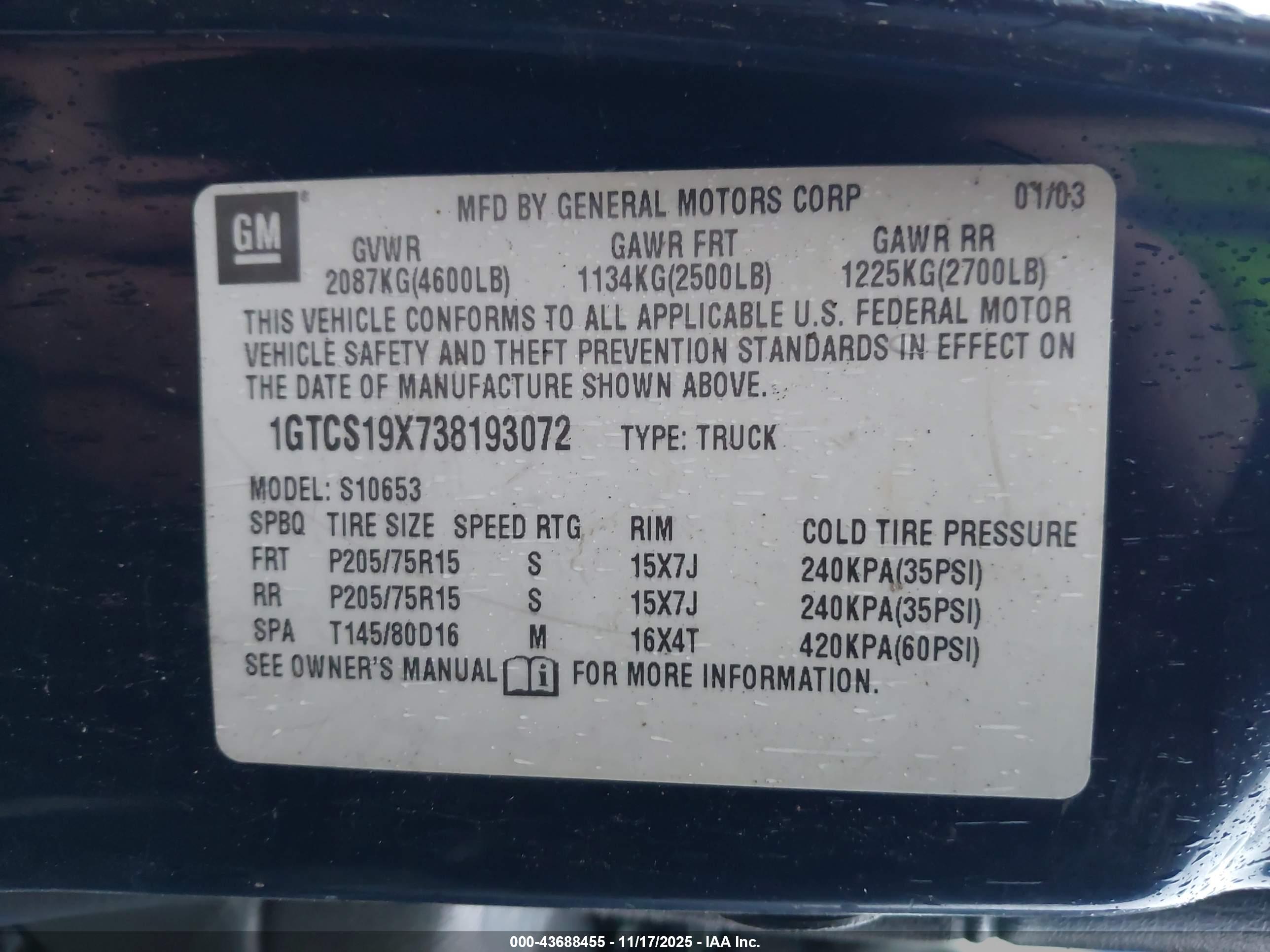 GMC SONOMA image 9