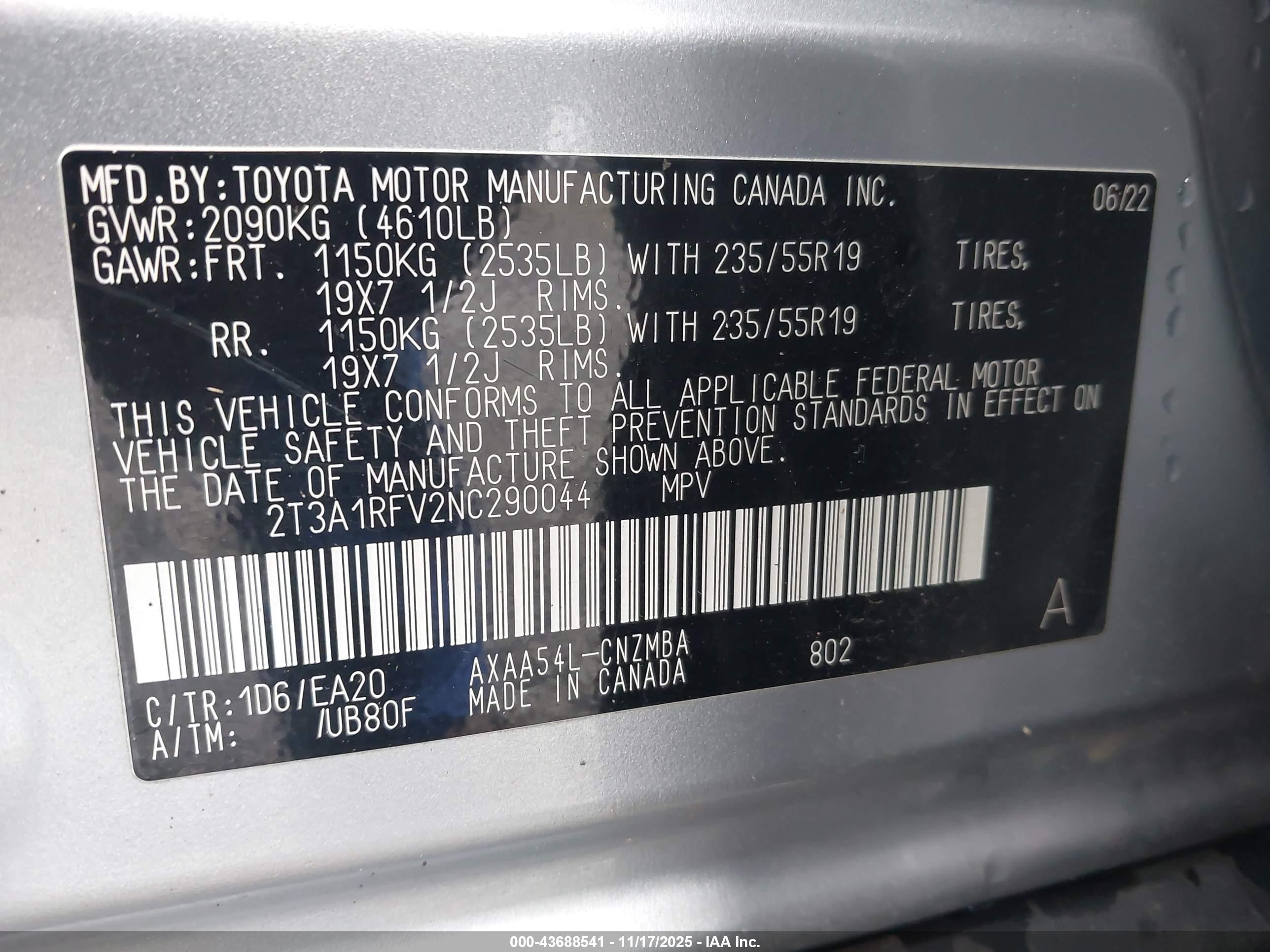 TOYOTA RAV4 image 9