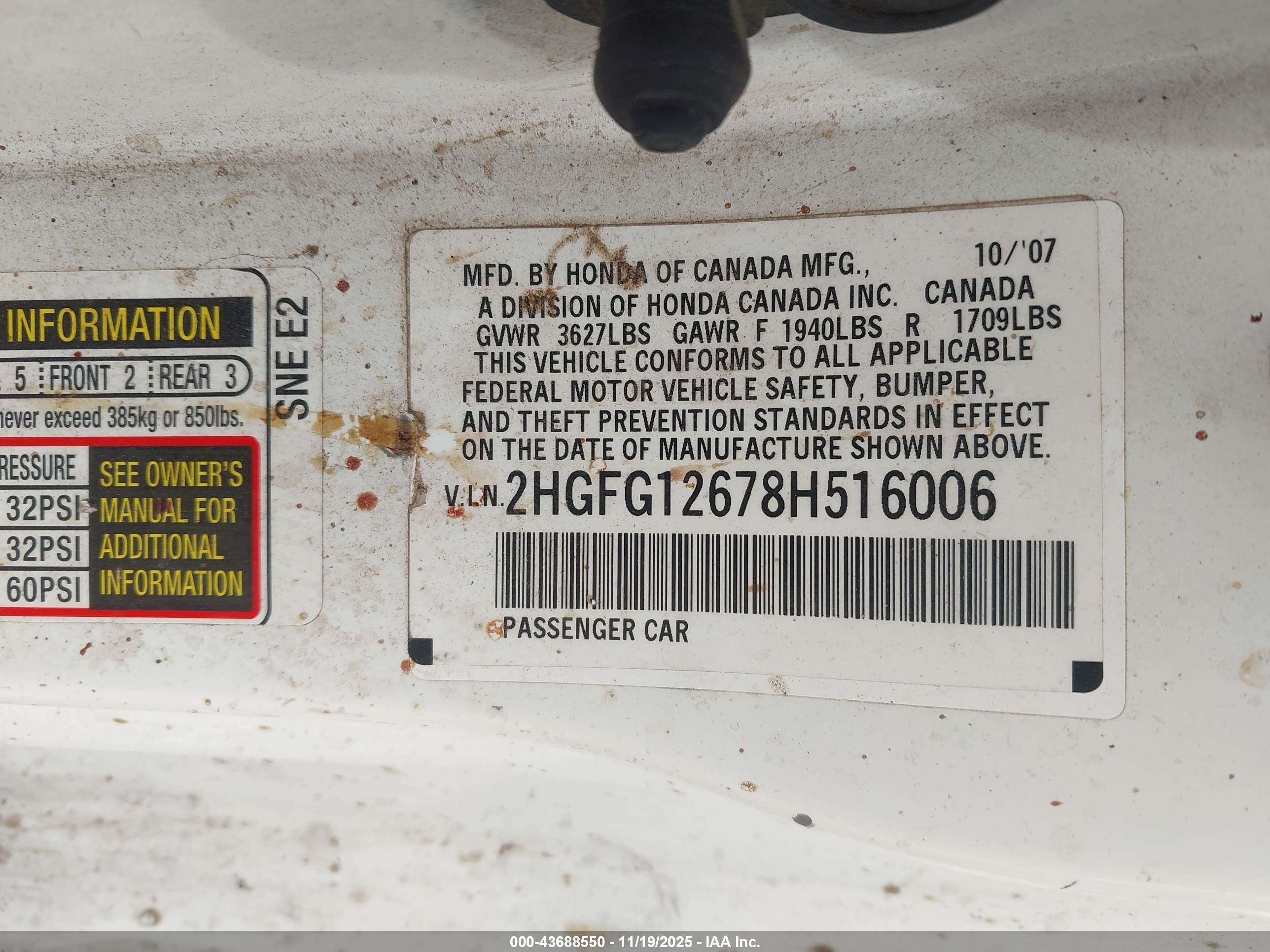 HONDA CIVIC image 9