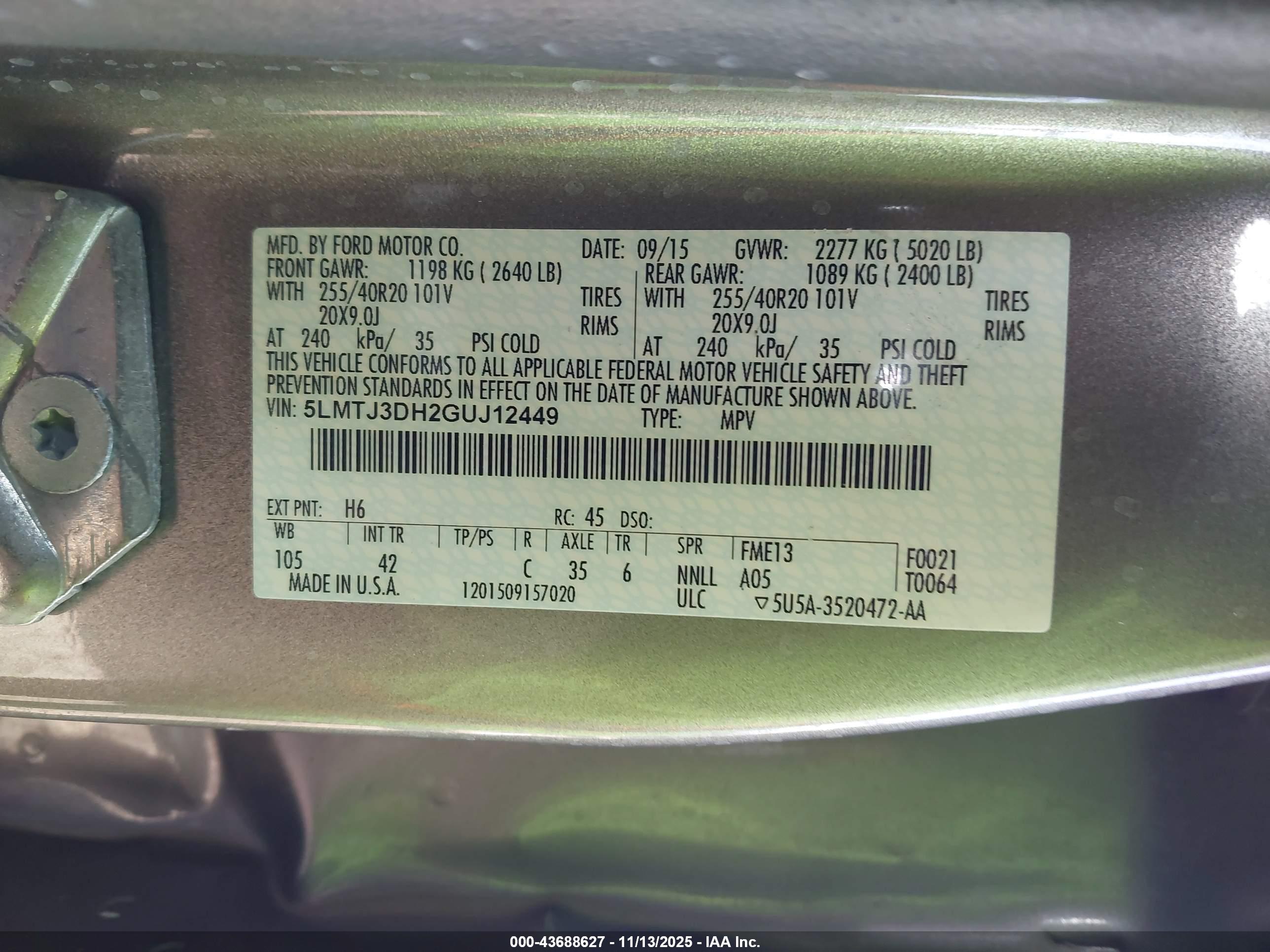 LINCOLN MKC image 9