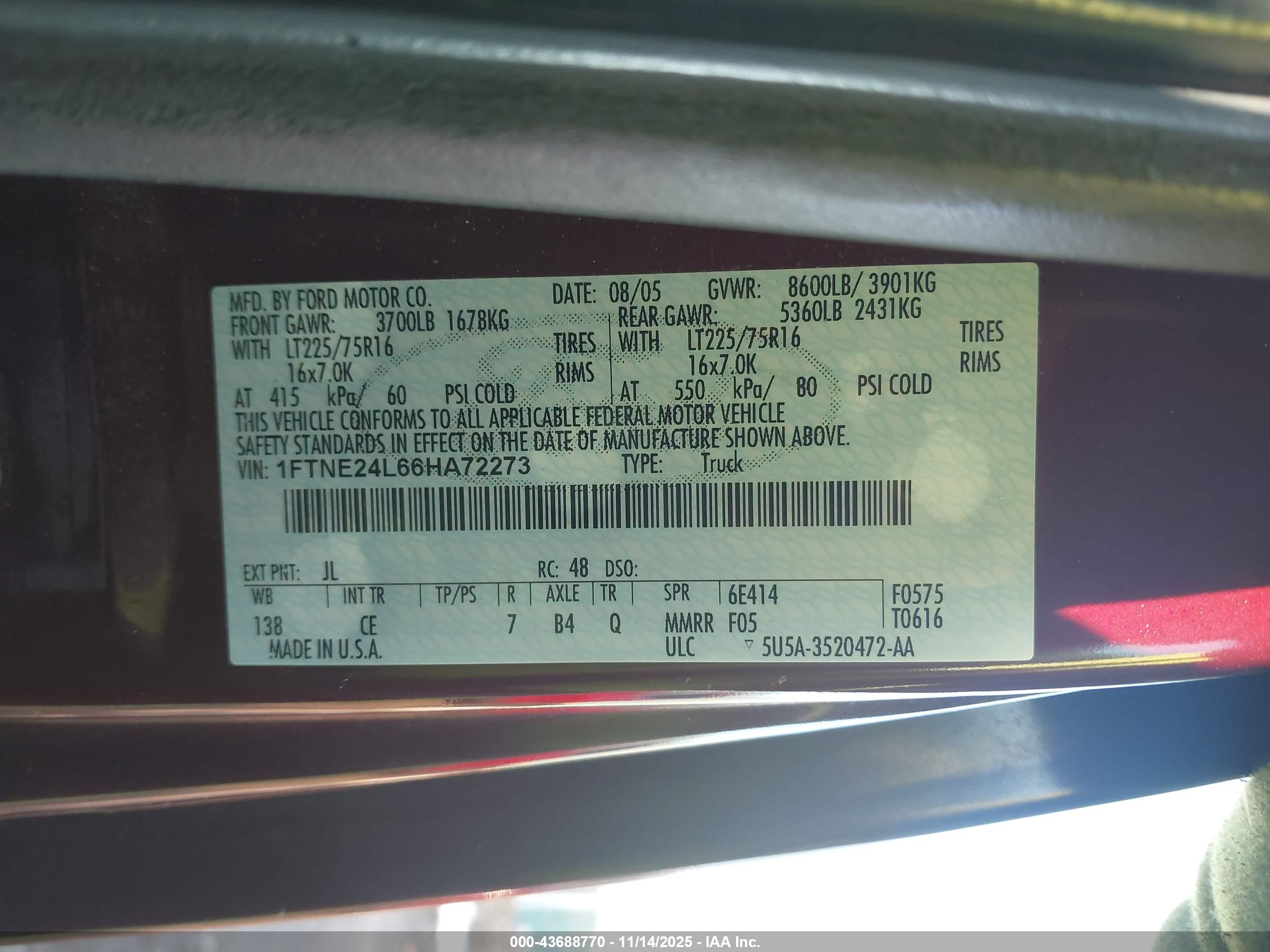 FORD E-250 image 9