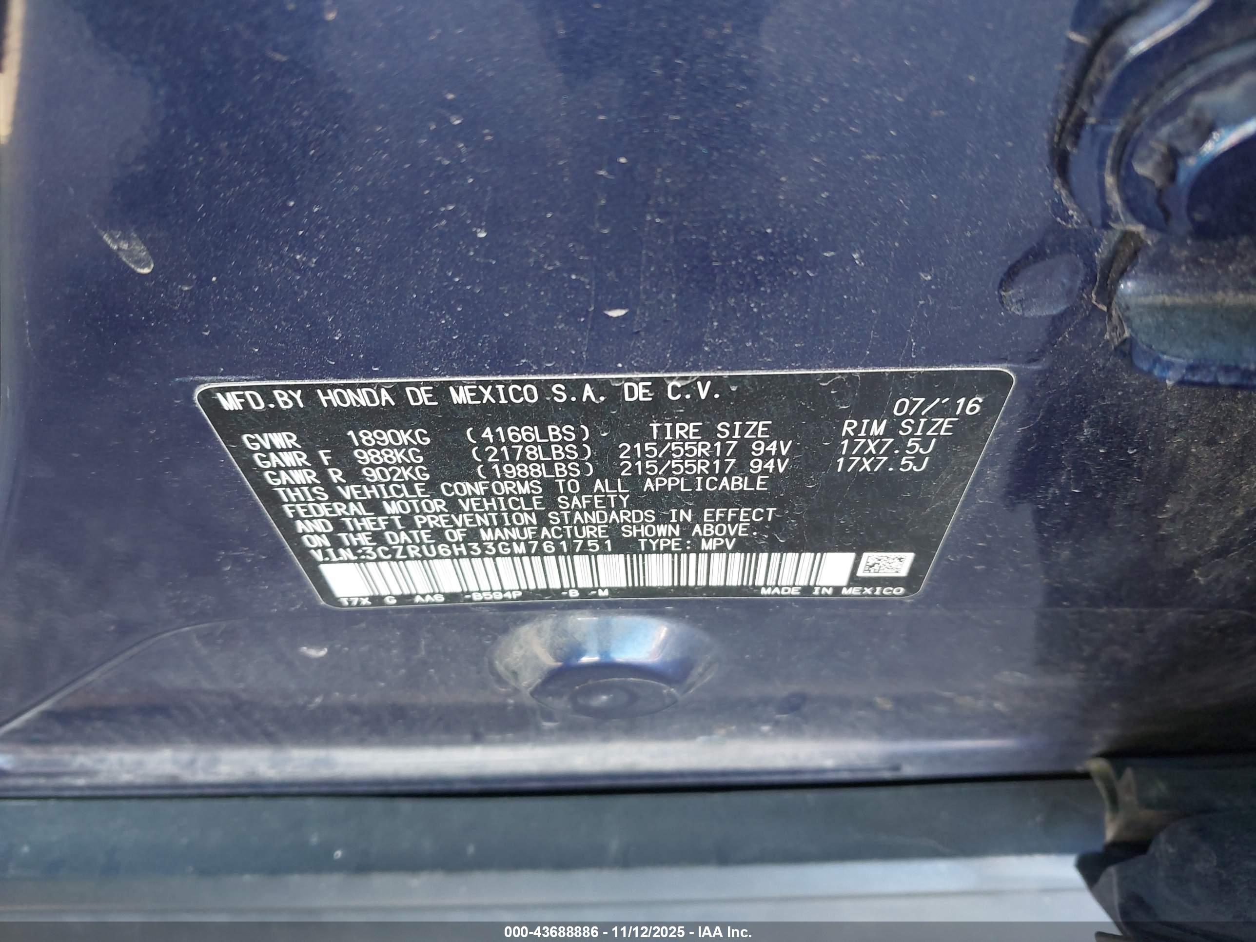 HONDA HR-V image 9