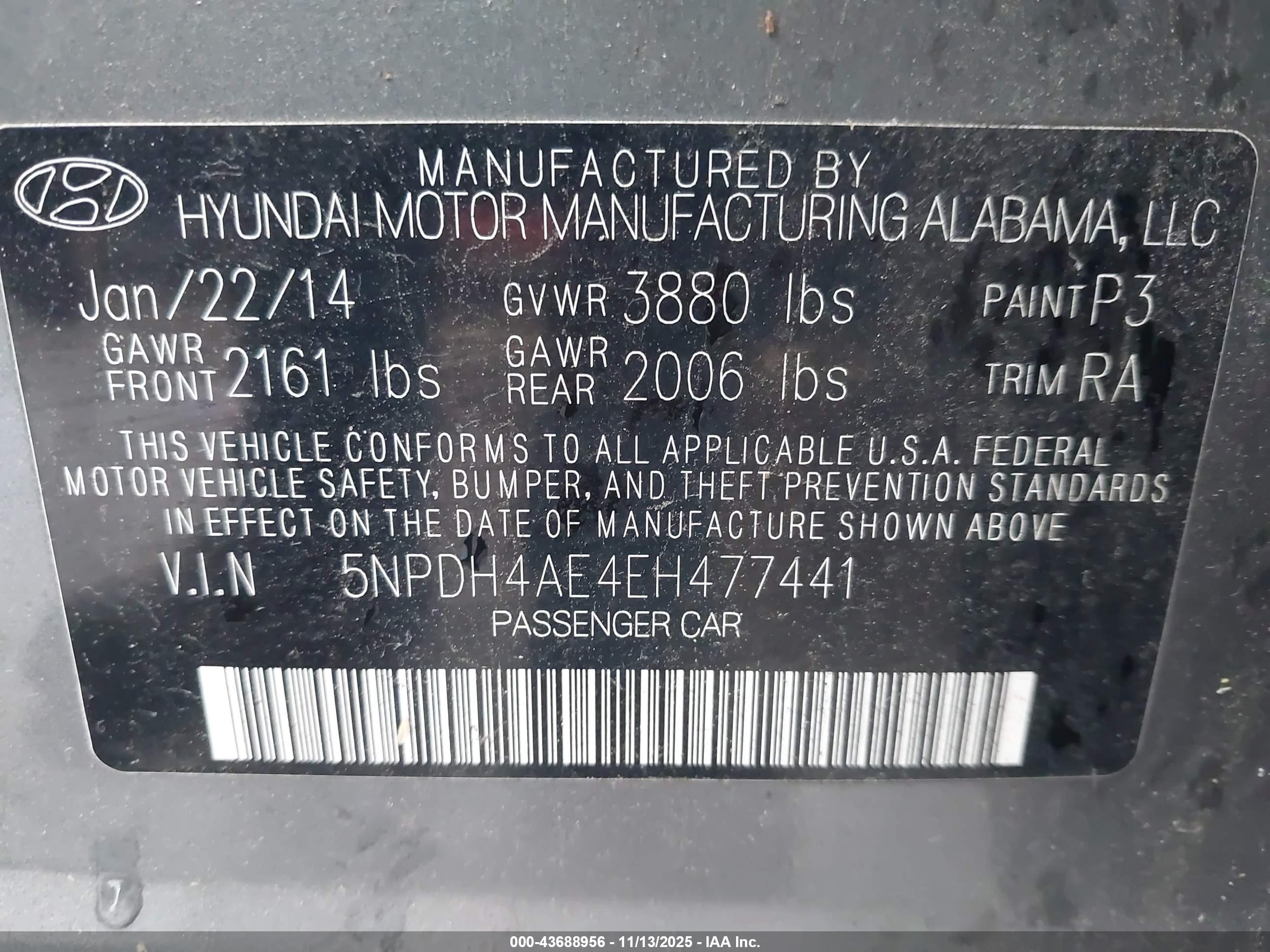 HYUNDAI ELANTRA image 9