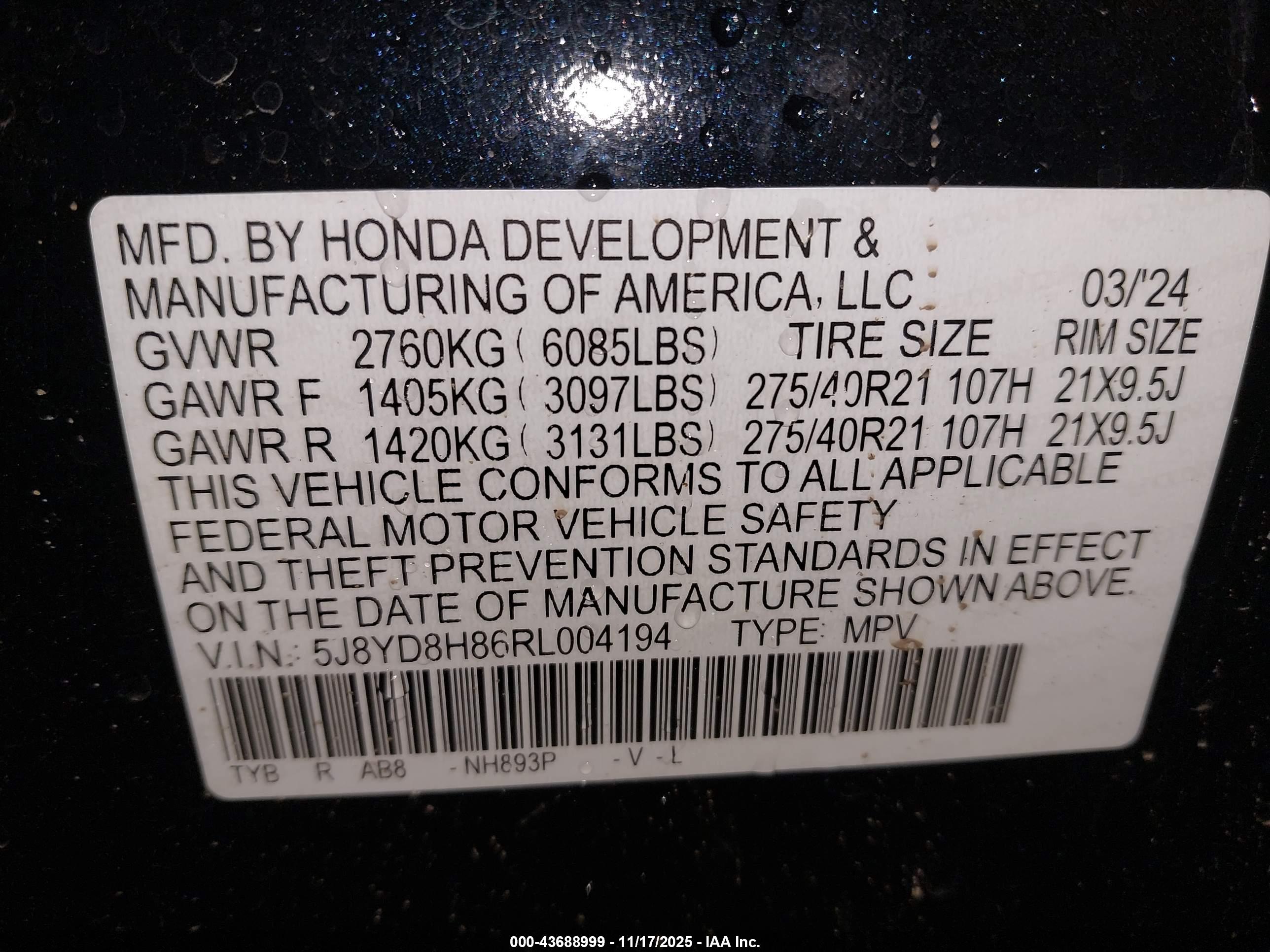 ACURA MDX image 9