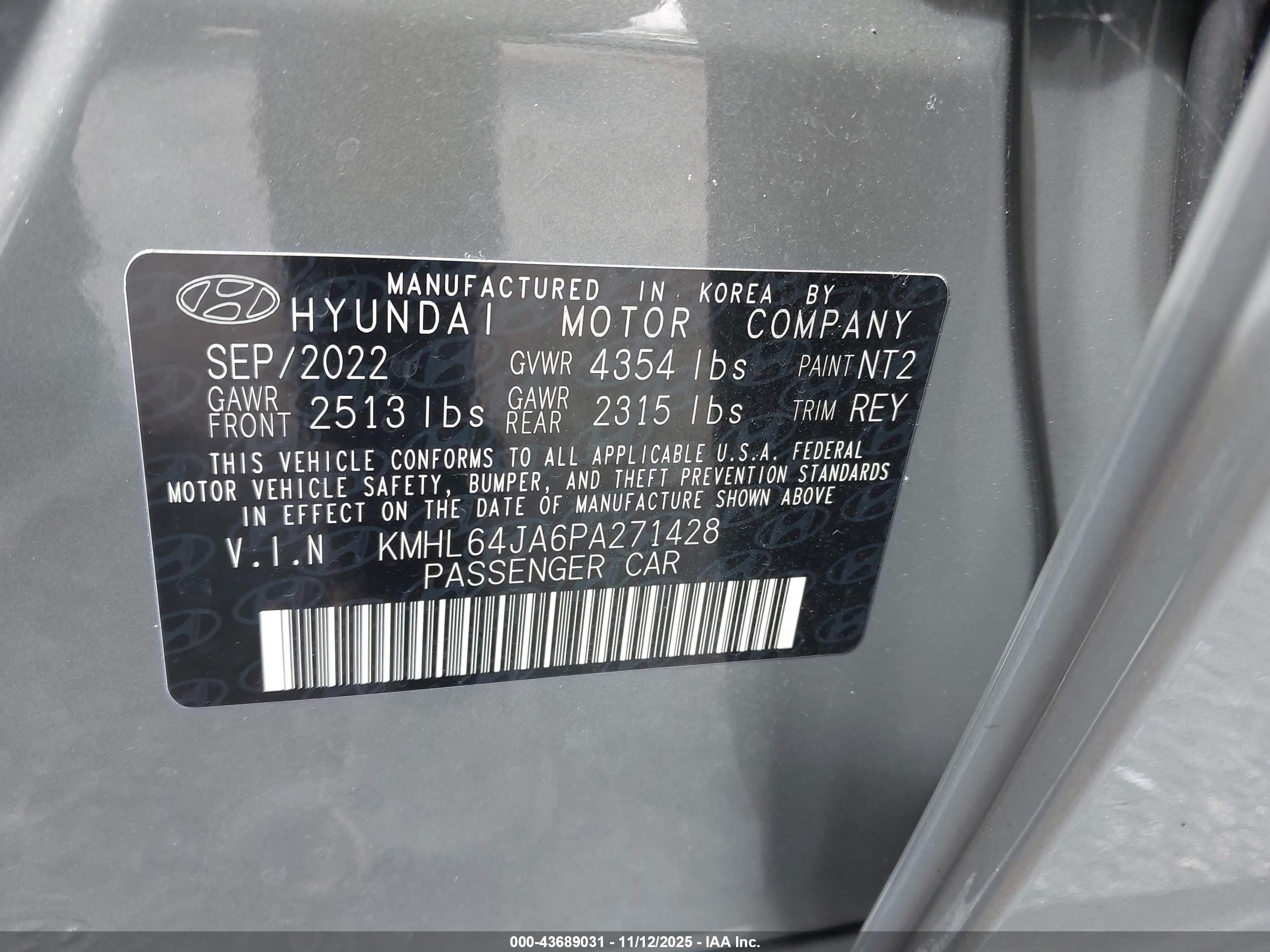 HYUNDAI SONATA image 9