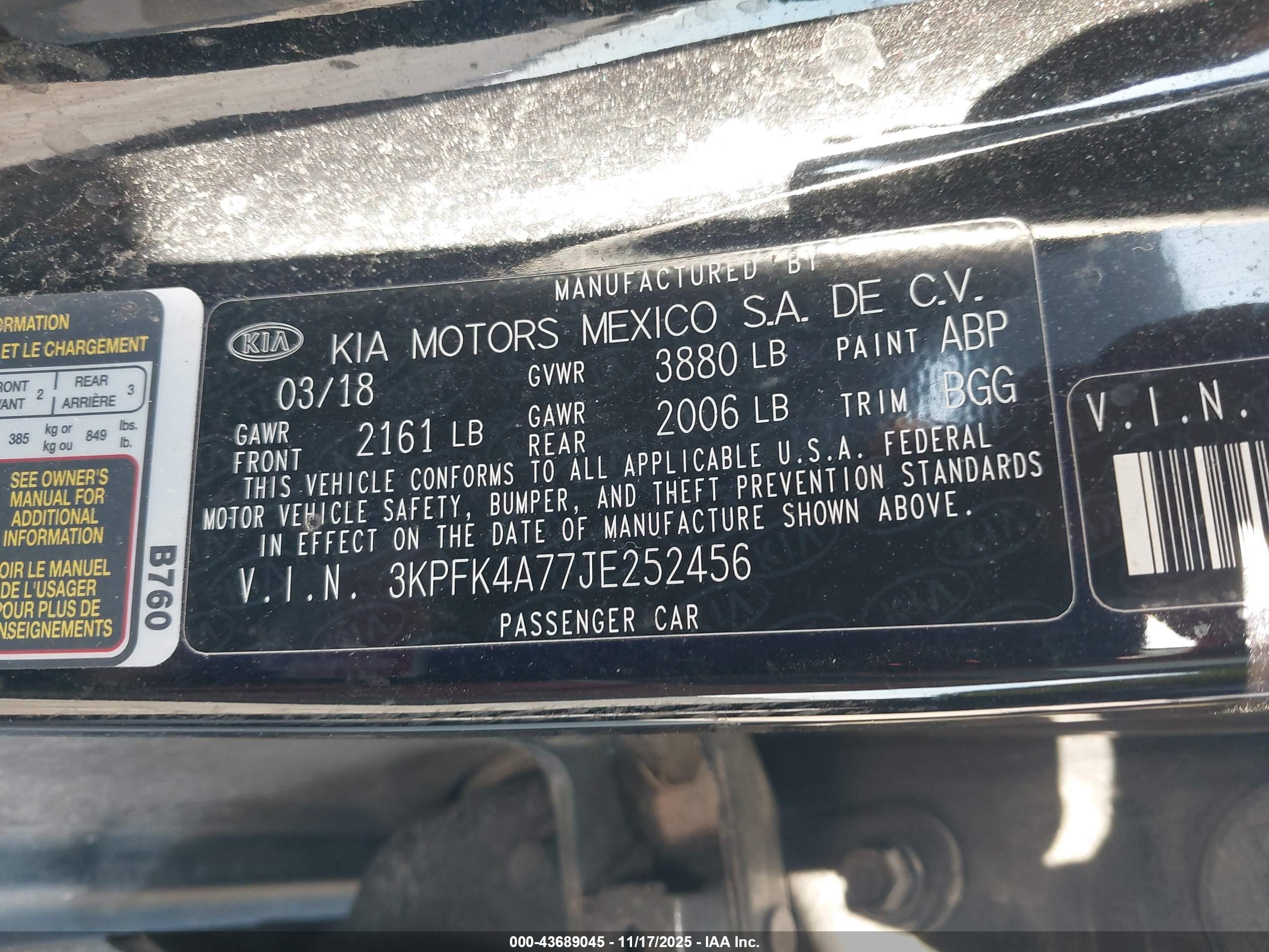 KIA FORTE image 9