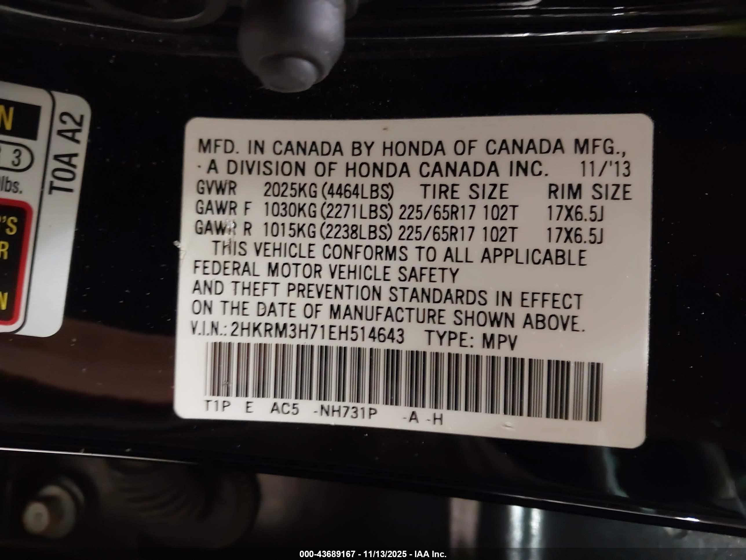 HONDA CR-V image 9