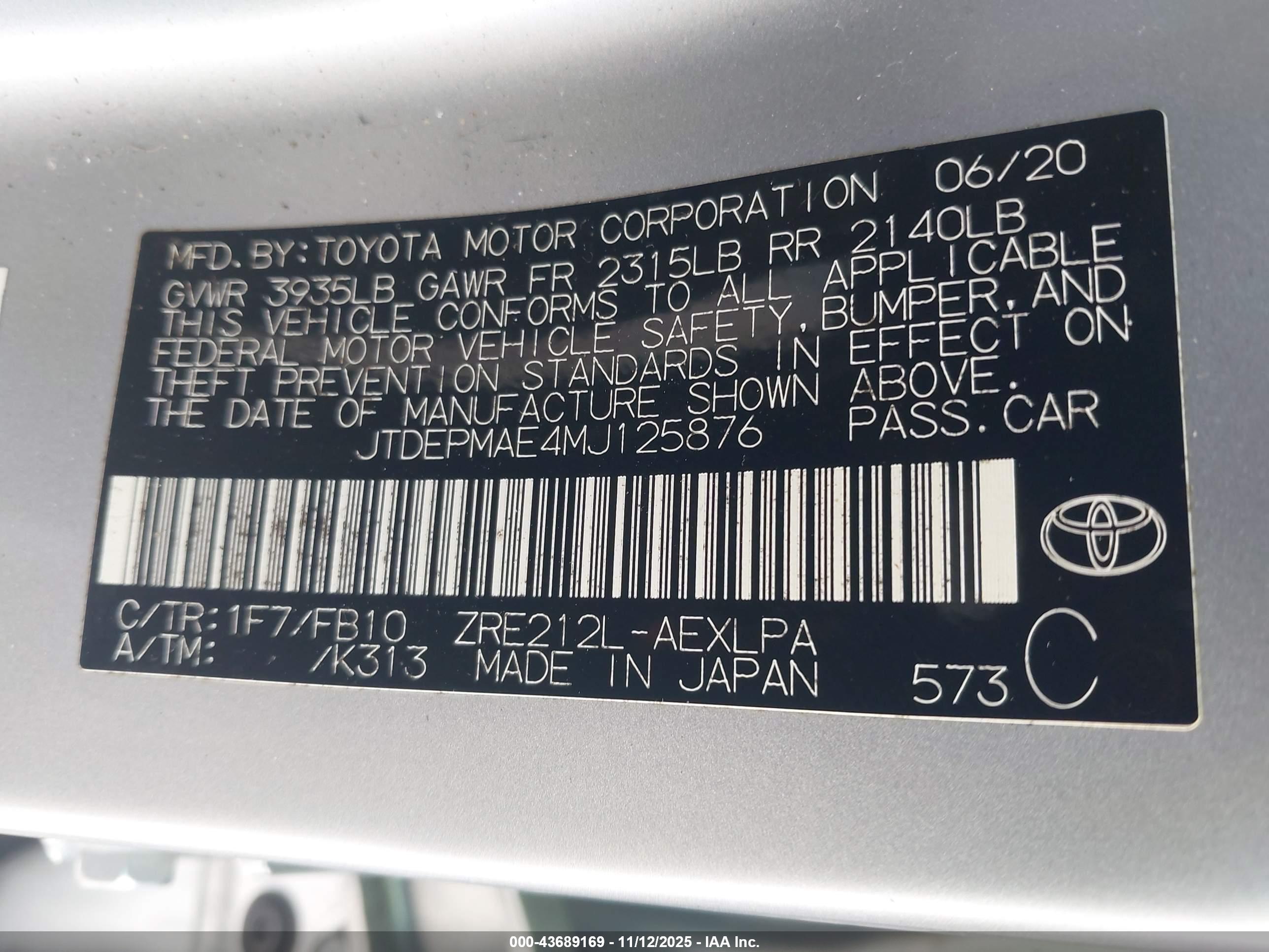 TOYOTA COROLLA image 9