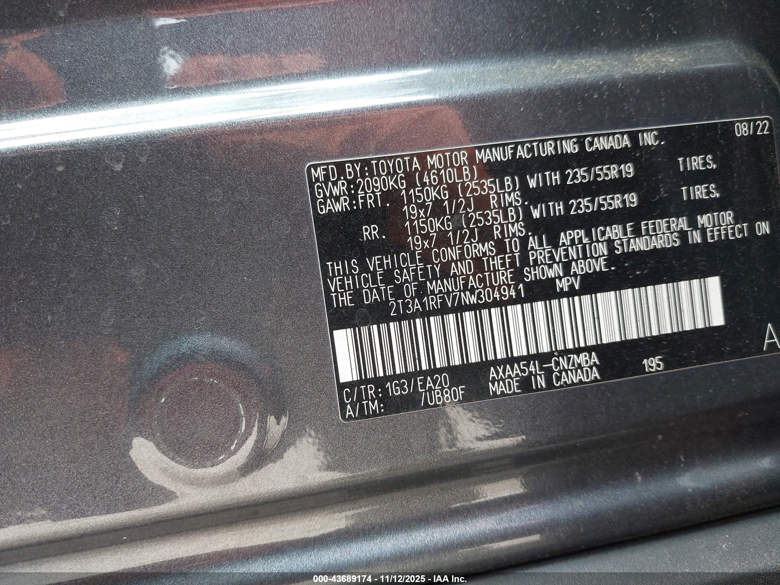 TOYOTA RAV4 image 9