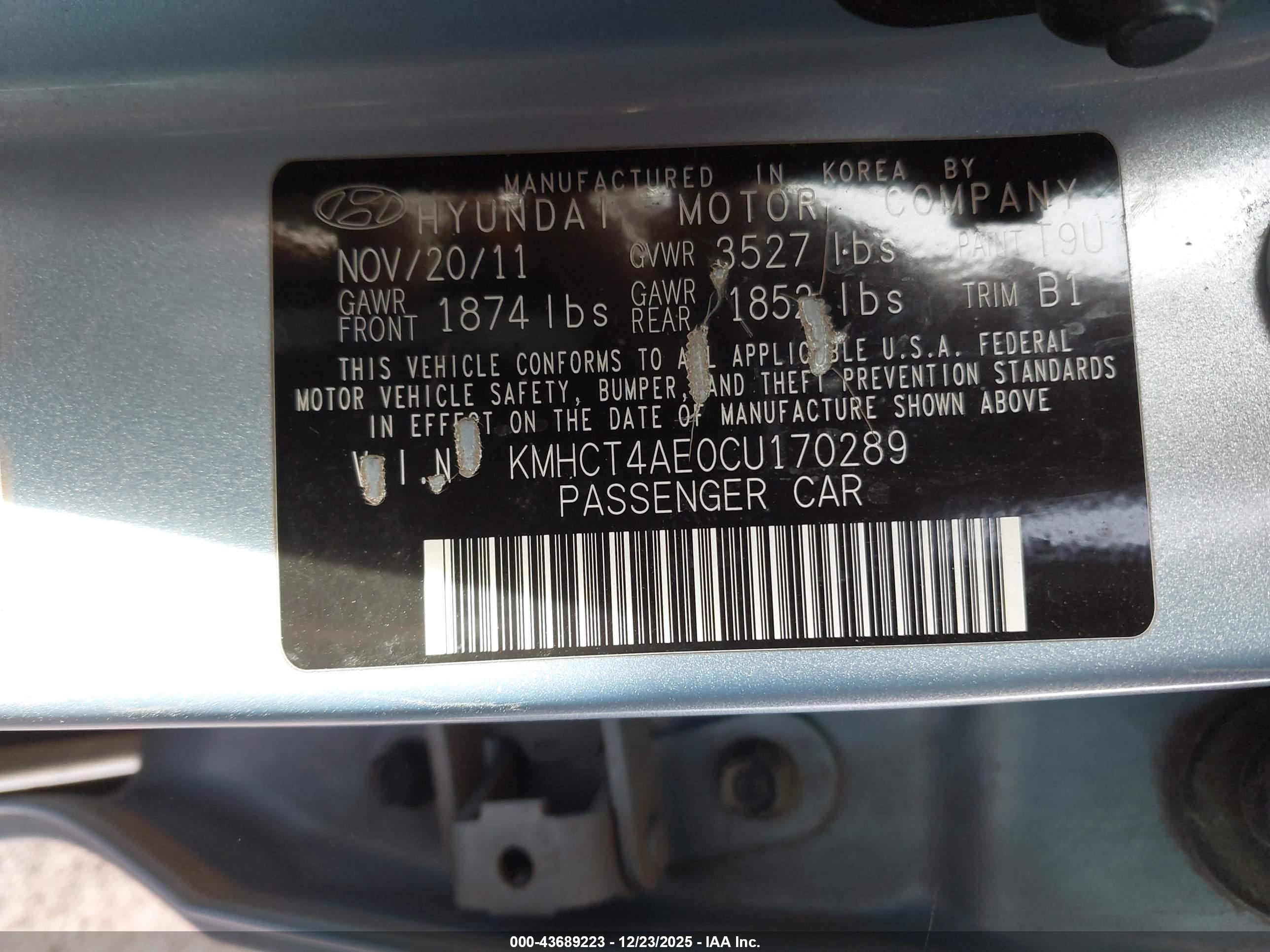 HYUNDAI ACCENT image 9