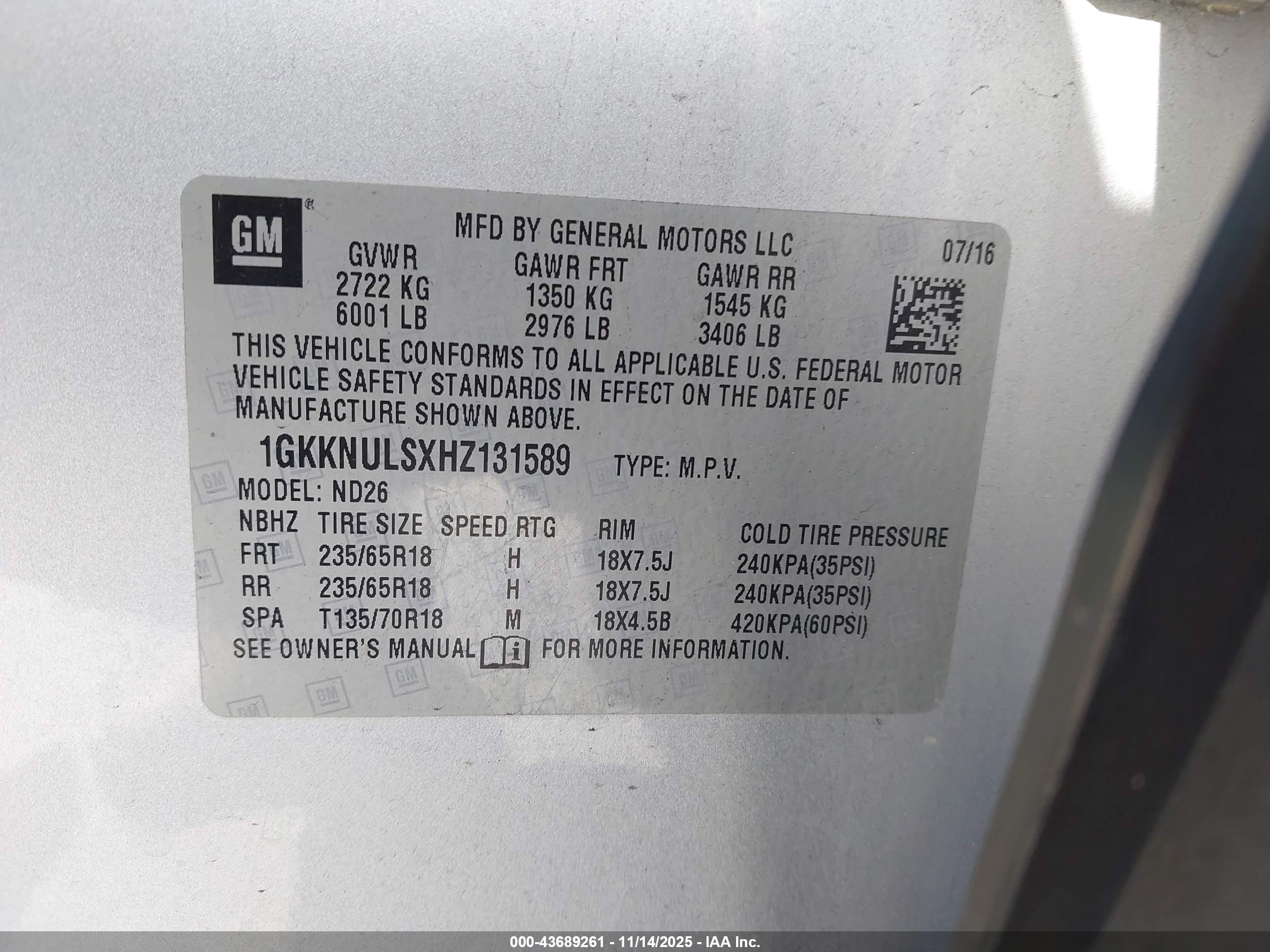 GMC ACADIA image 9
