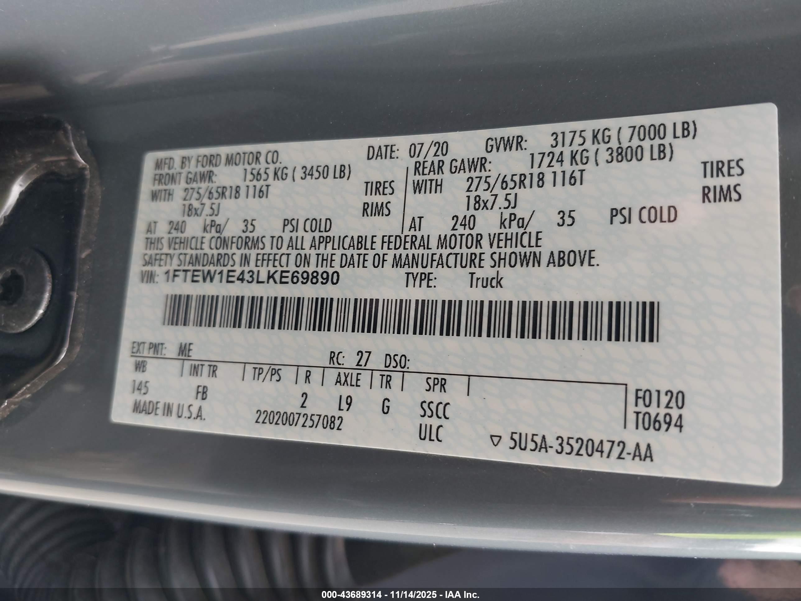 FORD F150 image 9