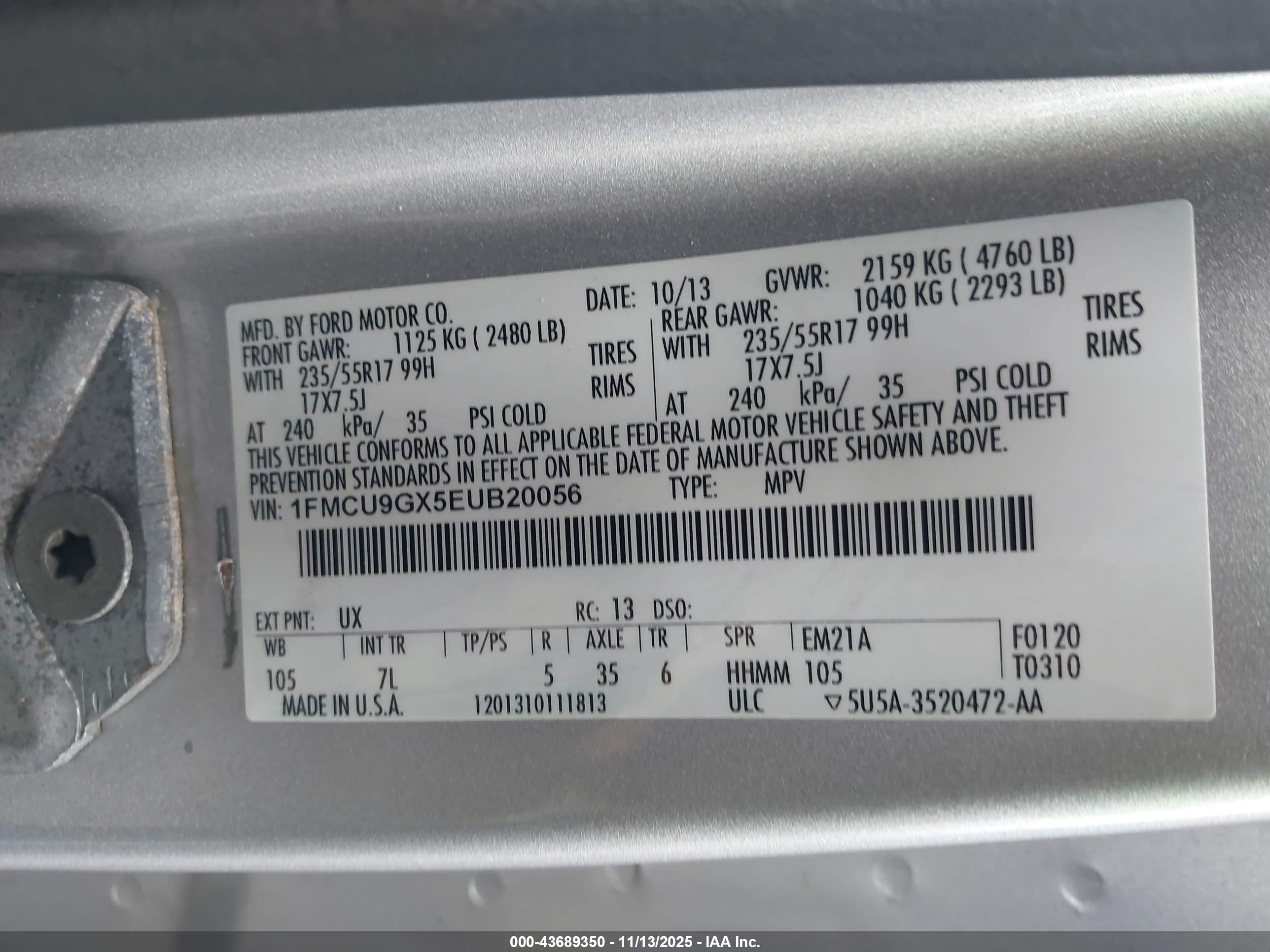 FORD ESCAPE image 9