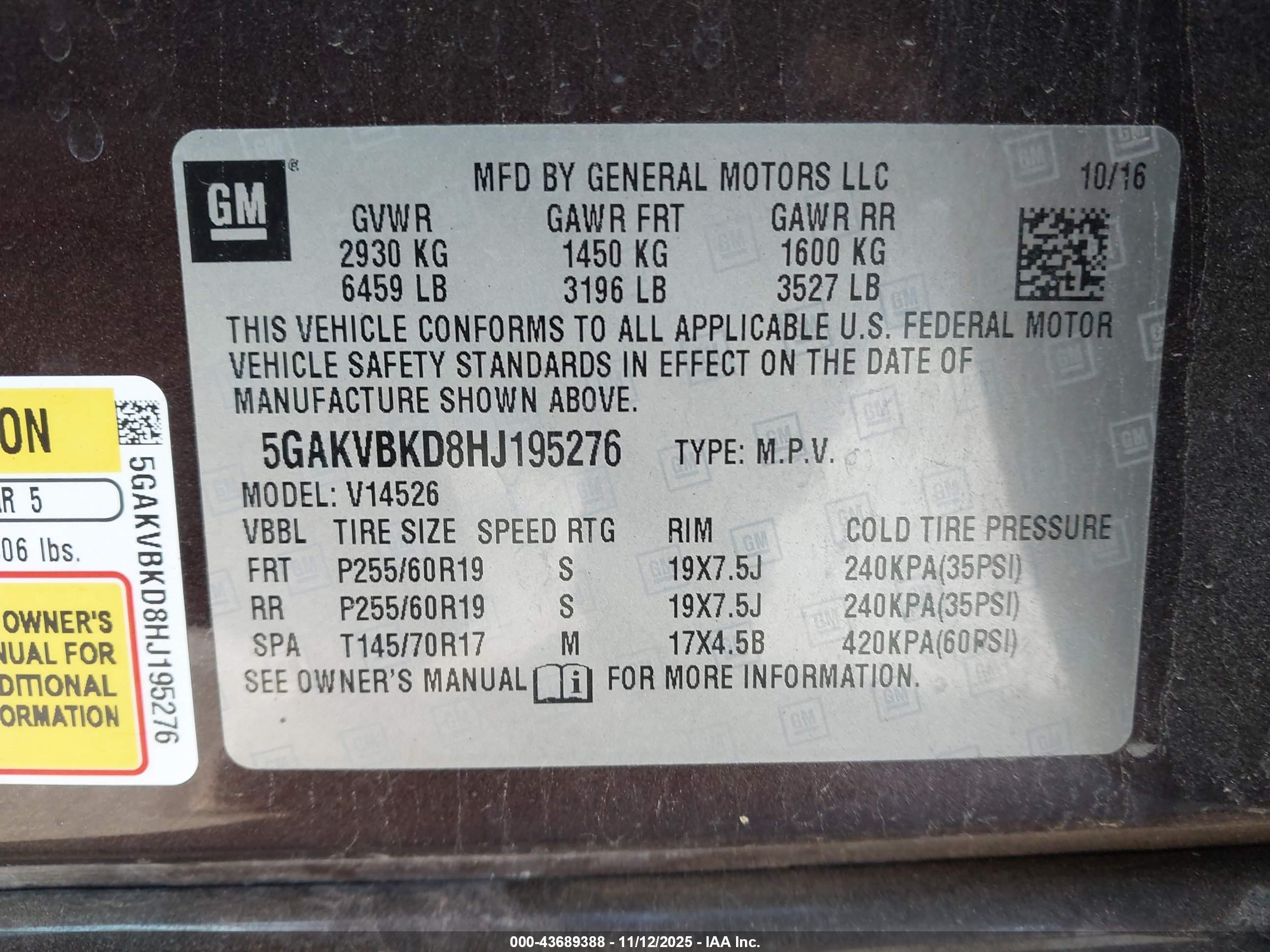 BUICK ENCLAVE image 9
