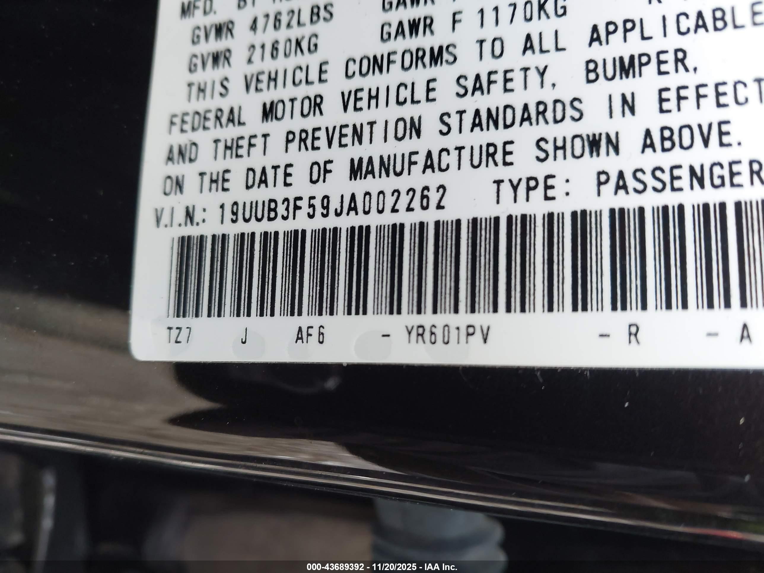ACURA TLX image 9