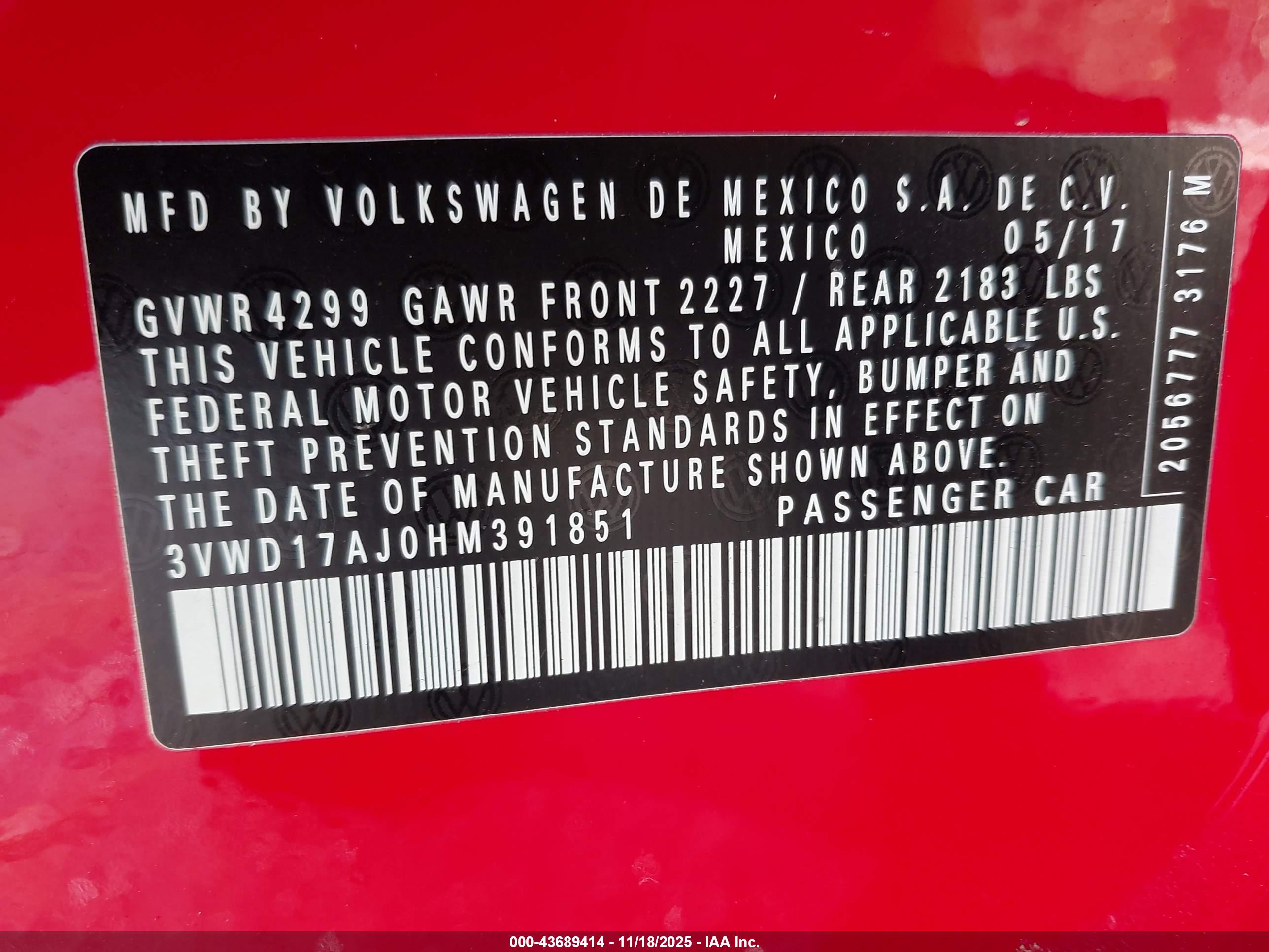 VOLKSWAGEN JETTA image 9