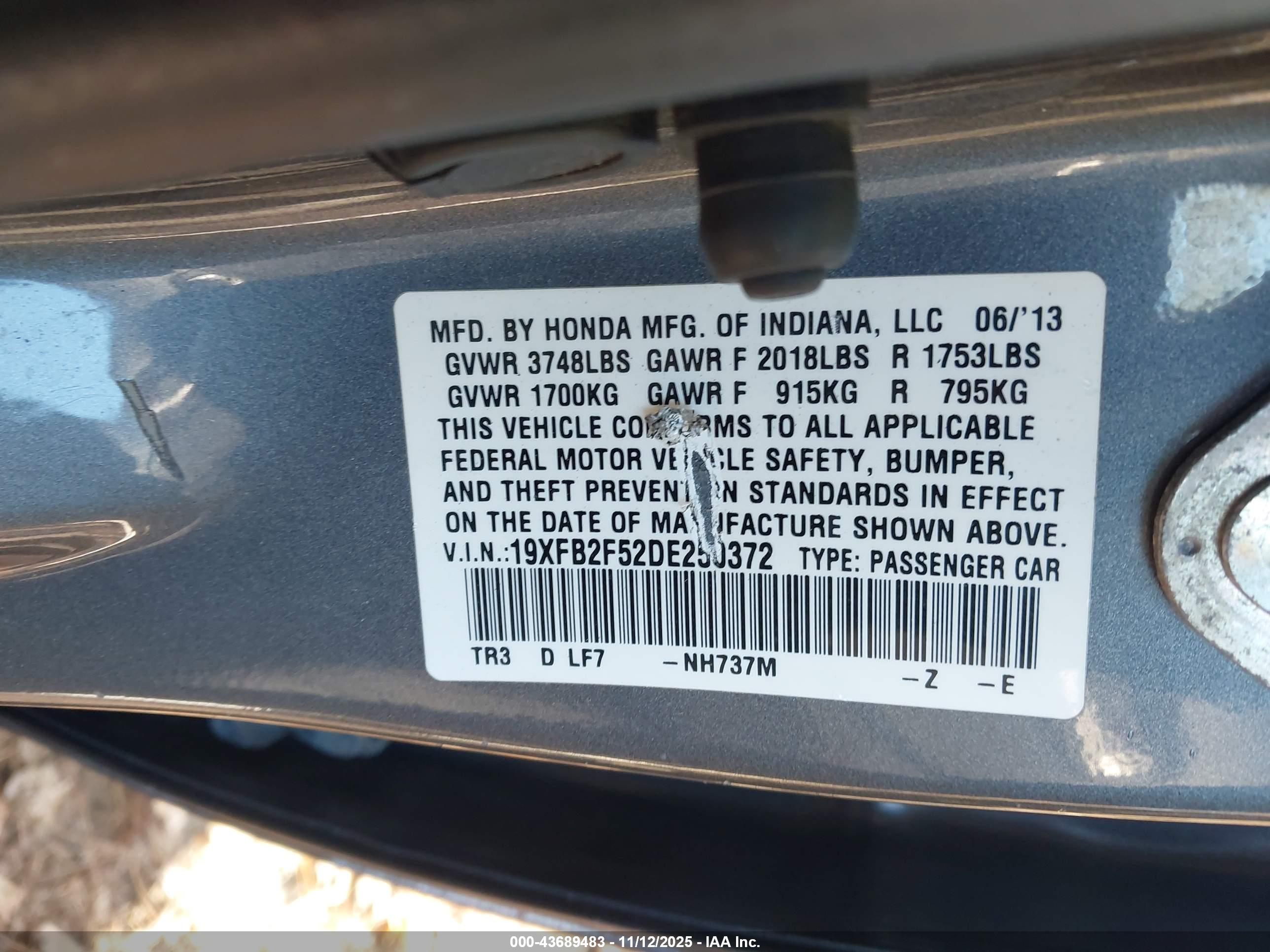 HONDA CIVIC image 9