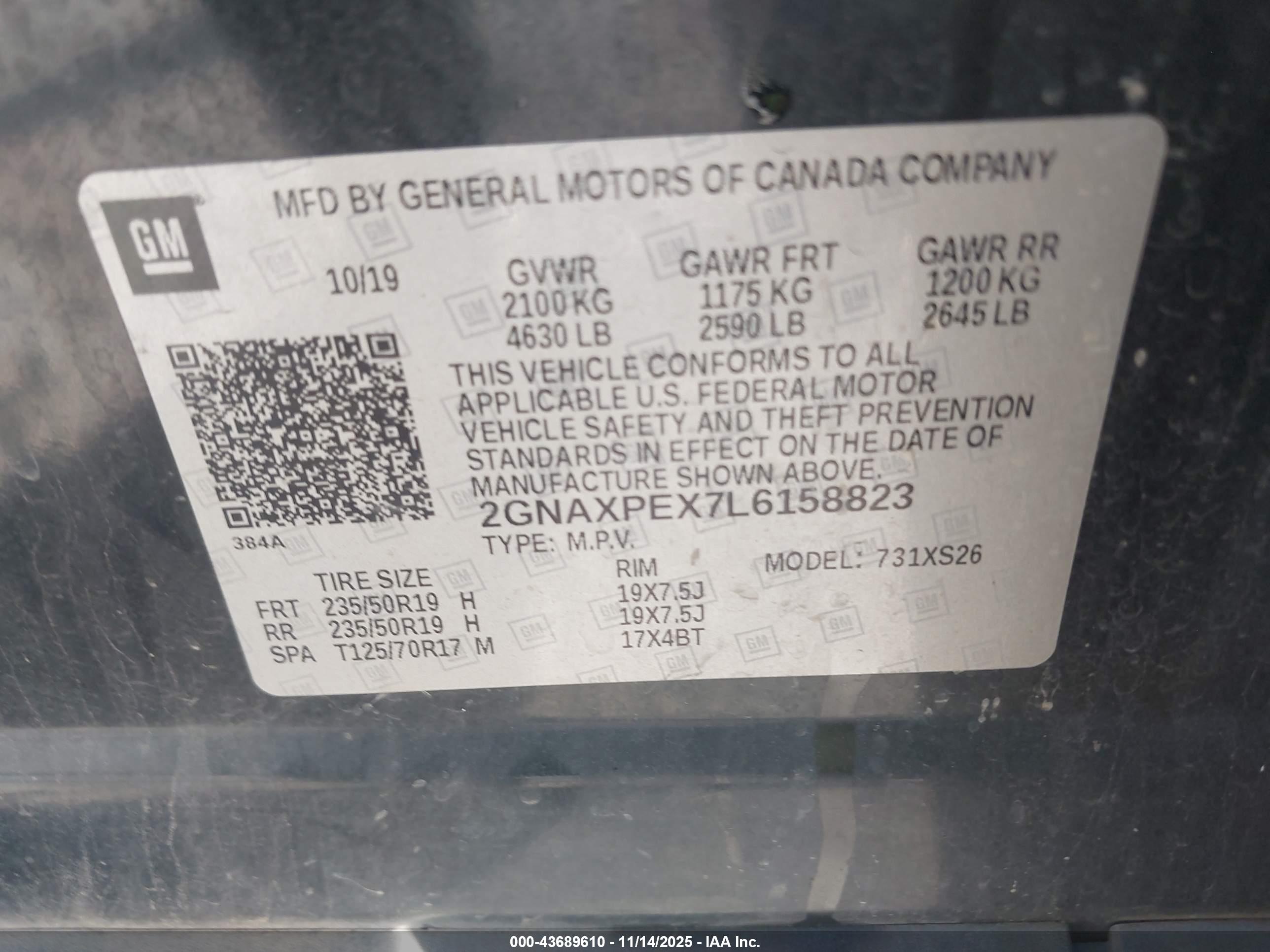 CHEVROLET EQUINOX image 9