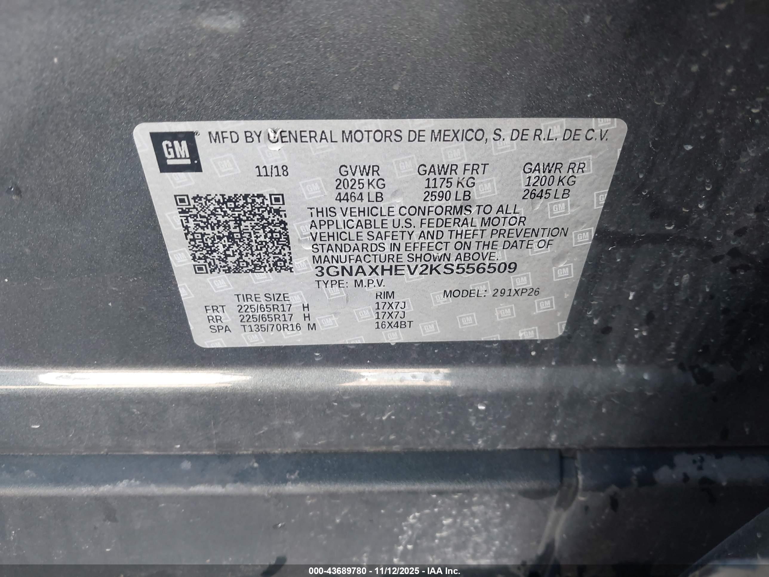 CHEVROLET EQUINOX image 9