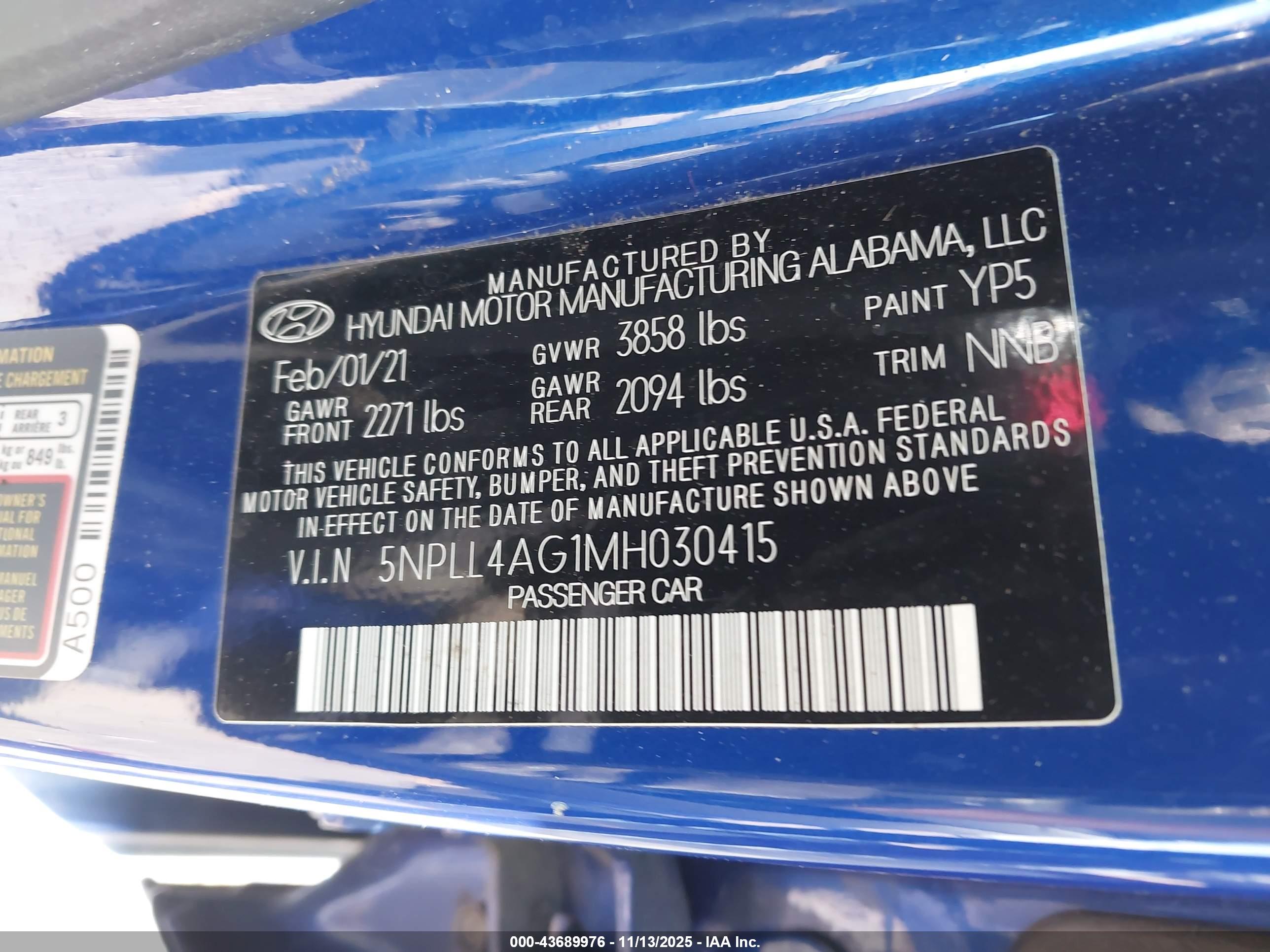HYUNDAI ELANTRA image 9