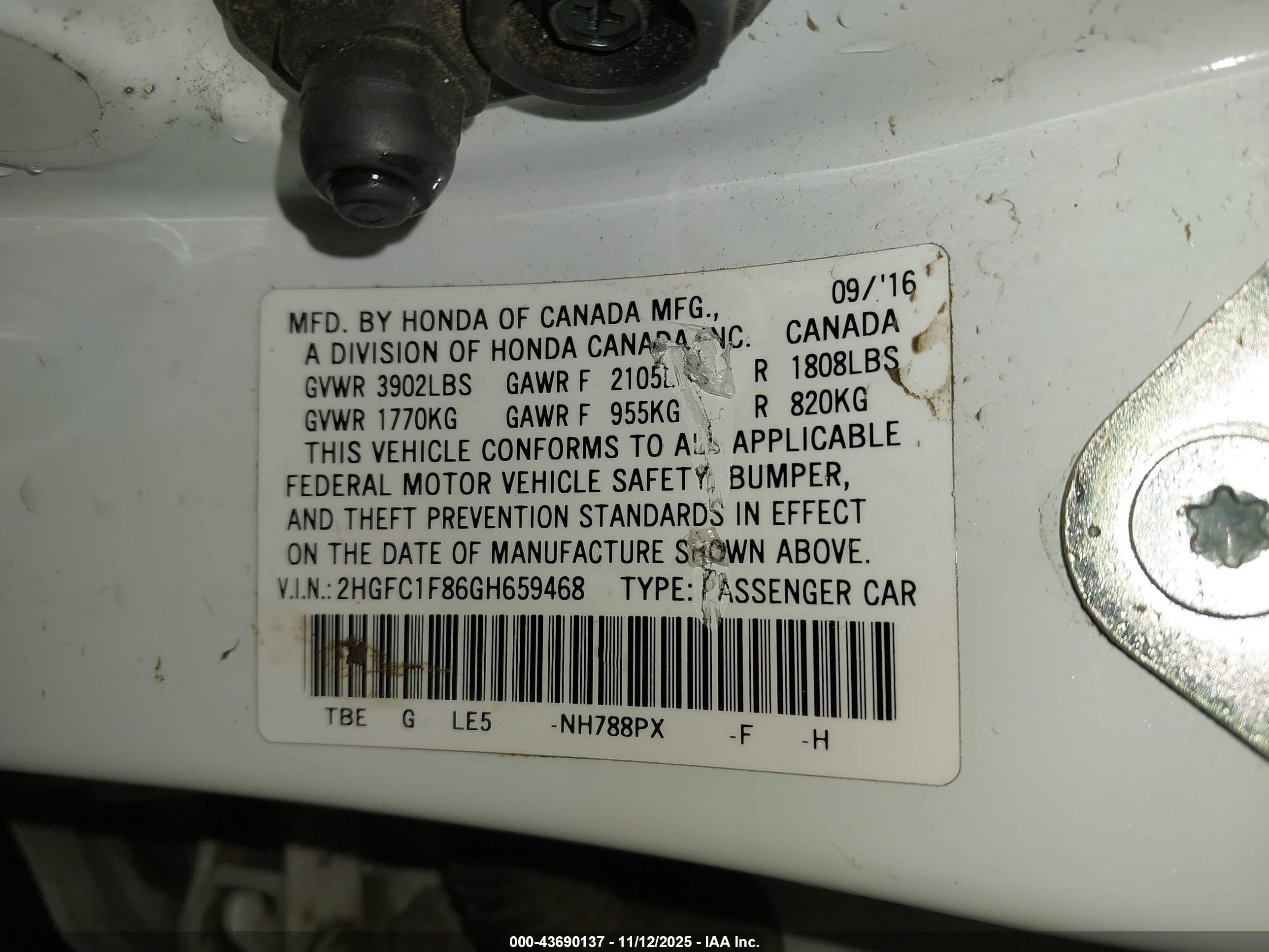 HONDA CIVIC image 9