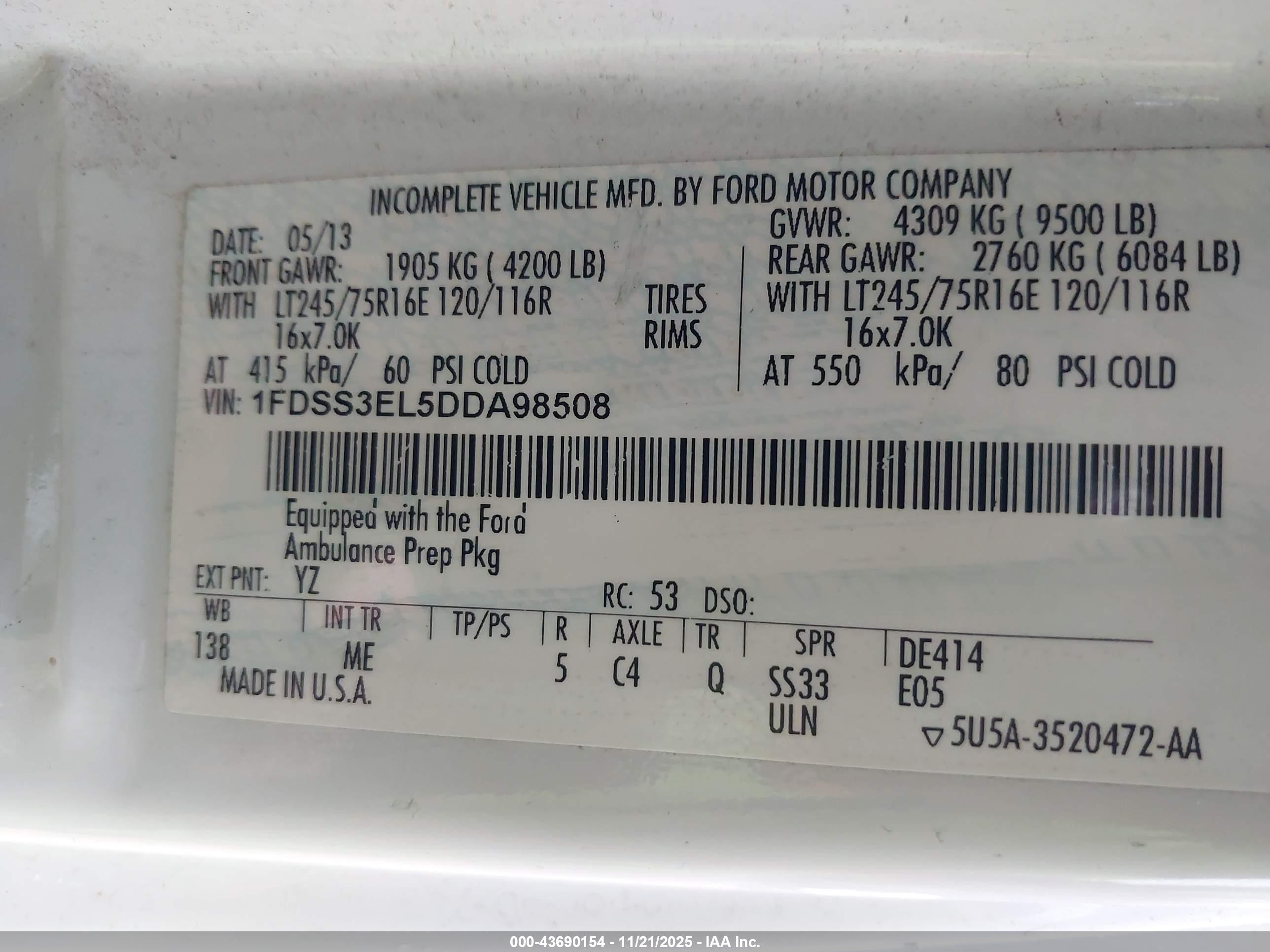 FORD E-350 image 9