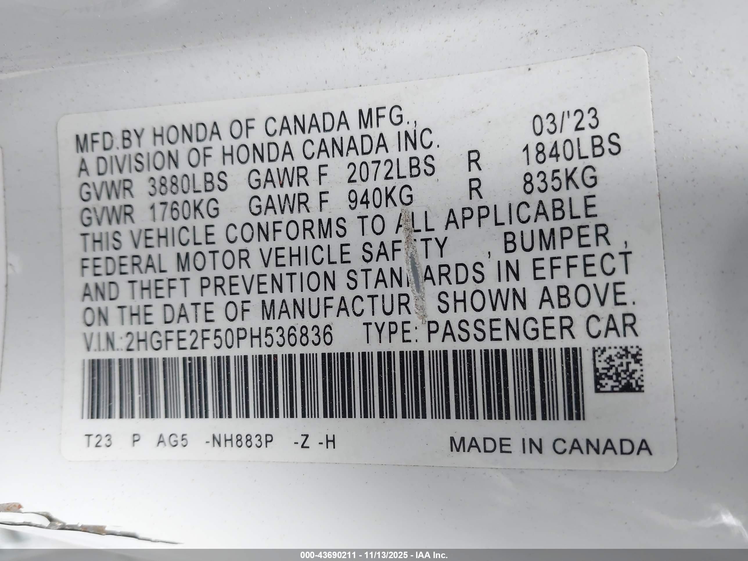 HONDA CIVIC image 9