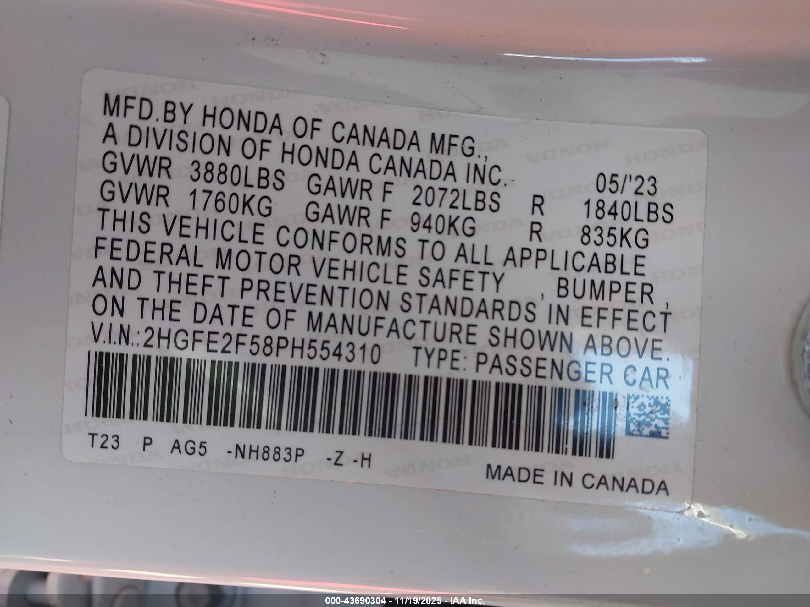 HONDA CIVIC image 9