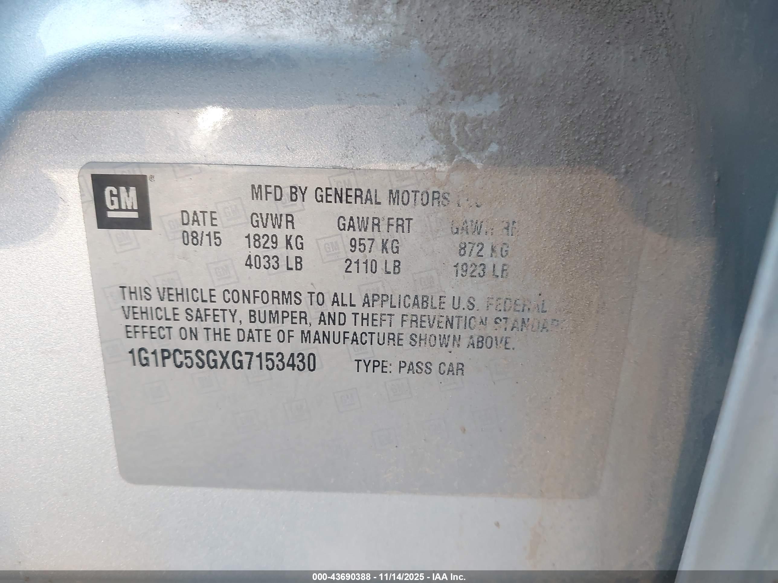 CHEVROLET CRUZE image 9