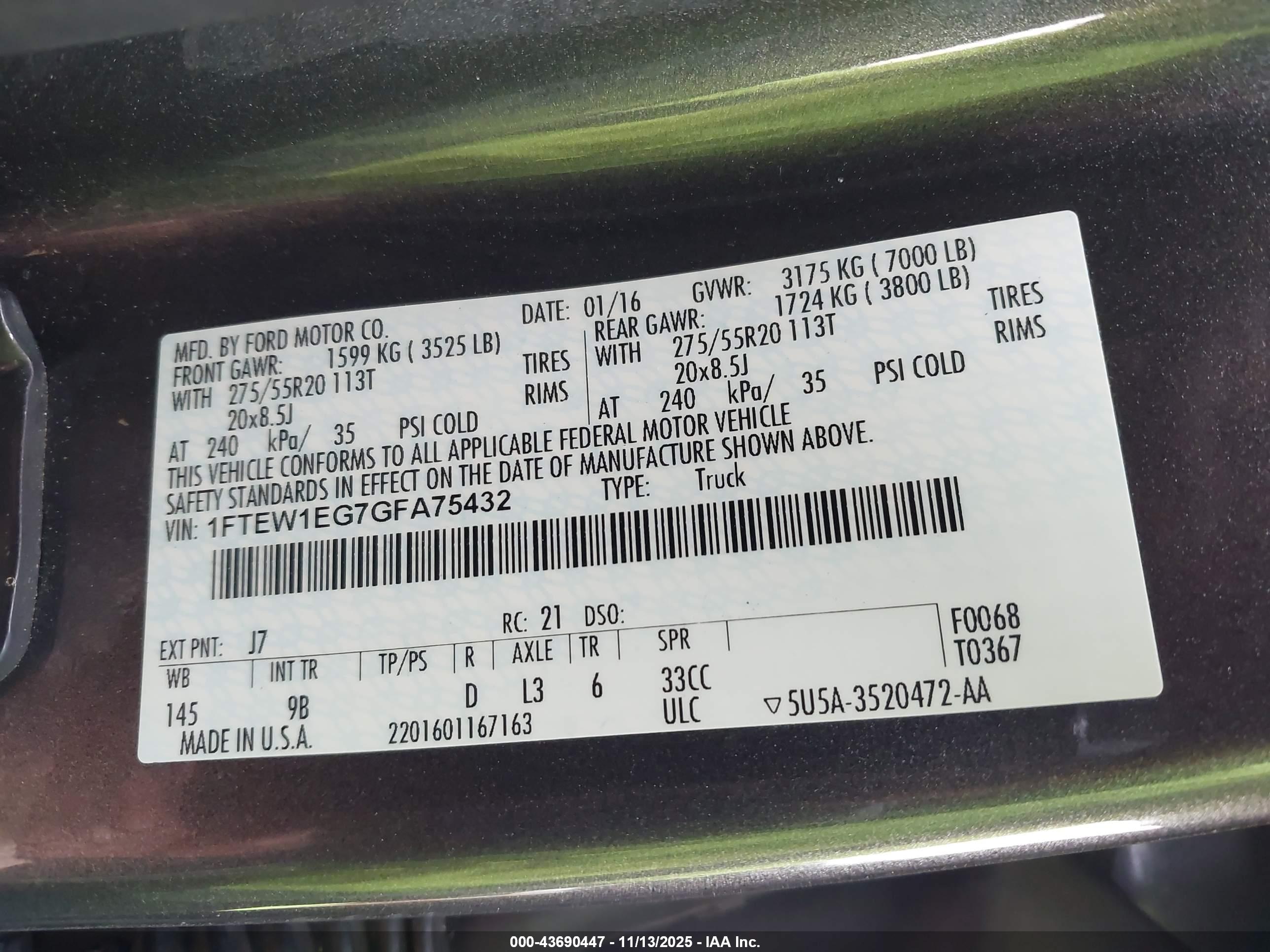 FORD F-150 image 9