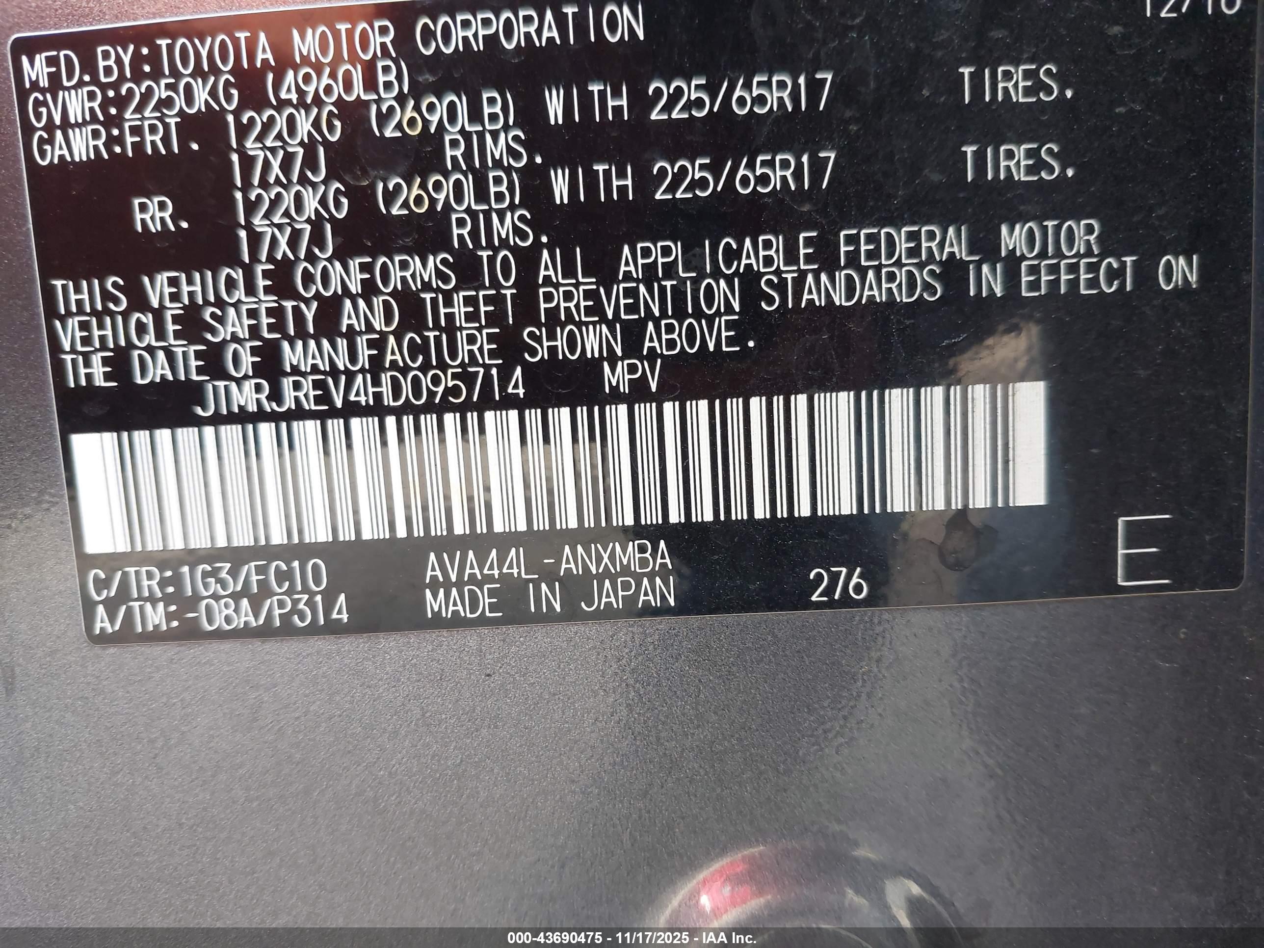 TOYOTA RAV4 image 9