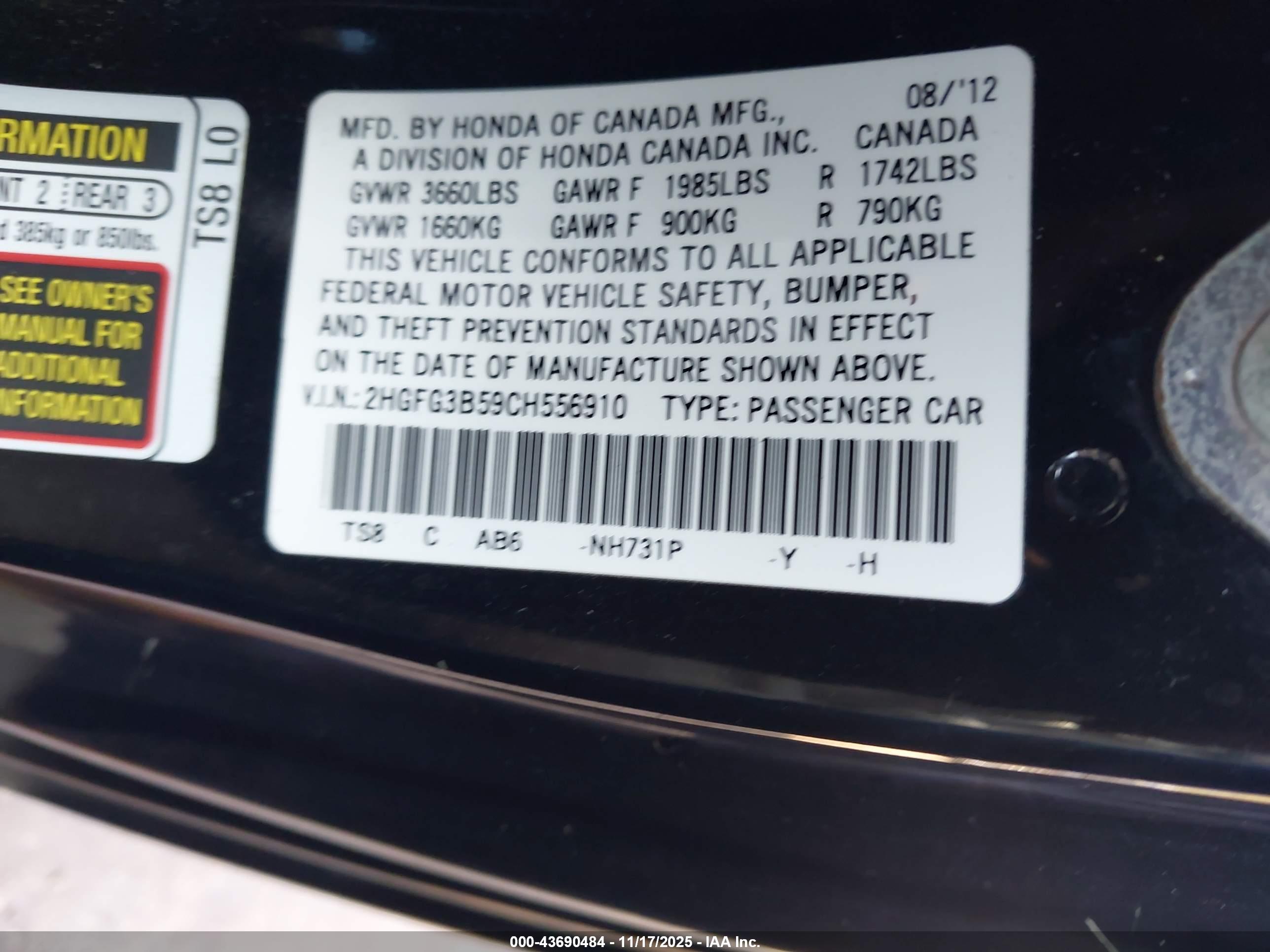 HONDA CIVIC image 9